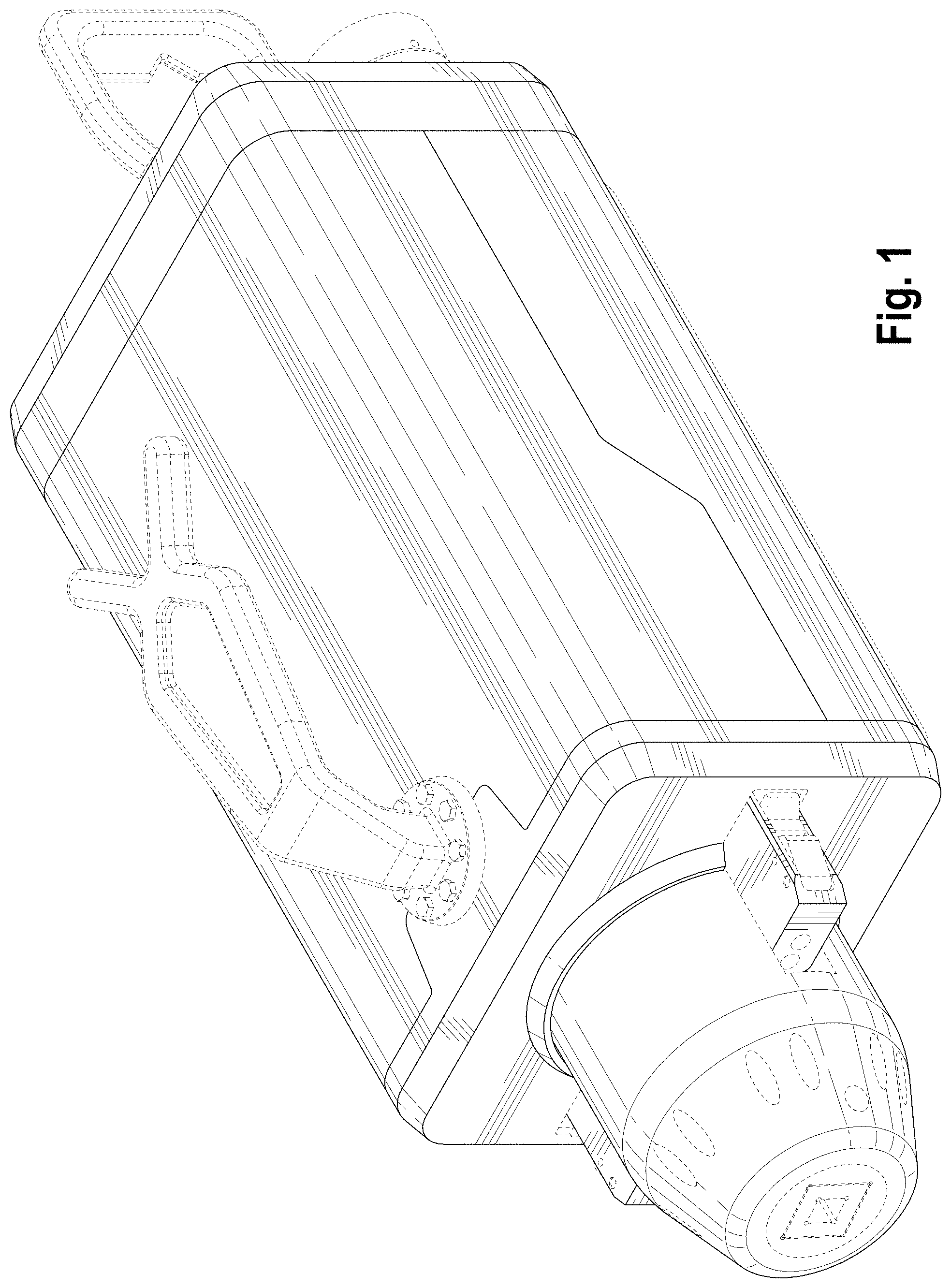 Patent USD1001843 Figure 1 – Subsea valve actuator