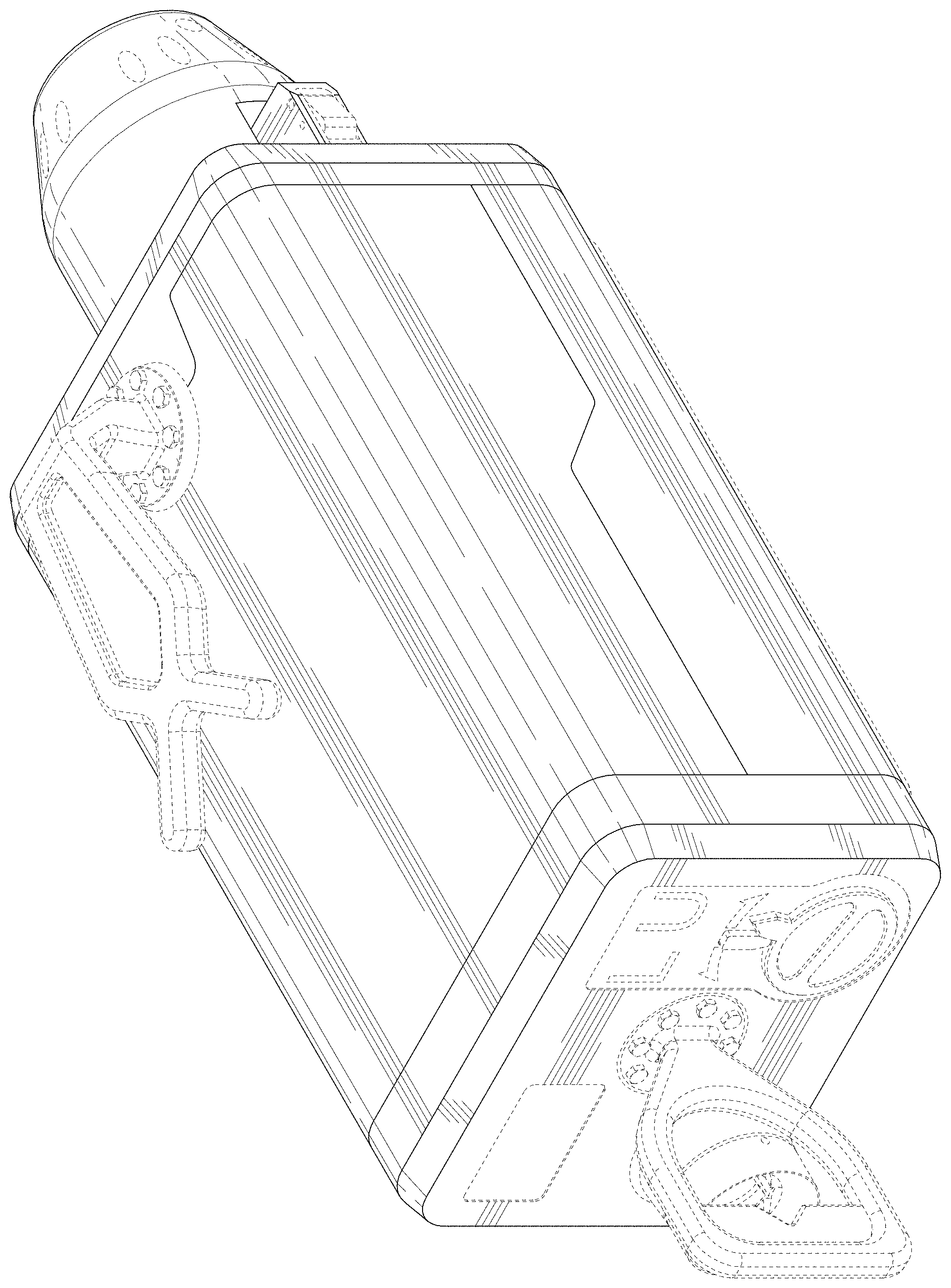 Patent USD1001843 Figure 2 – Subsea valve actuator