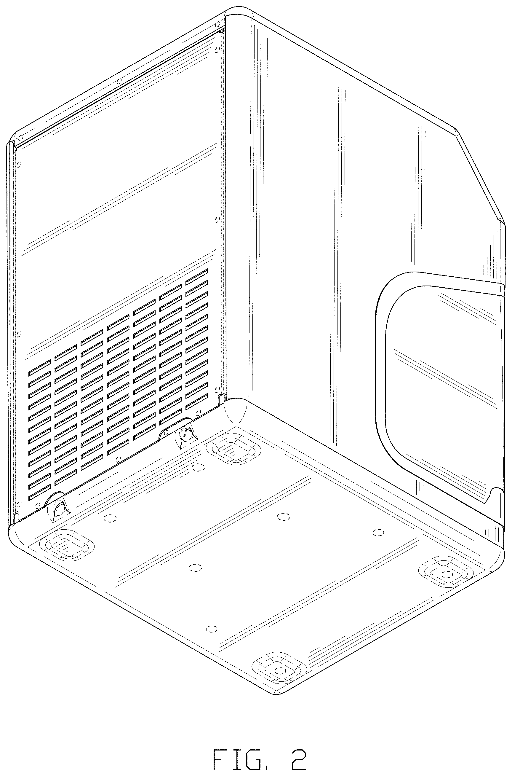 Patent USD1001846 Figure 2 – Ice machine