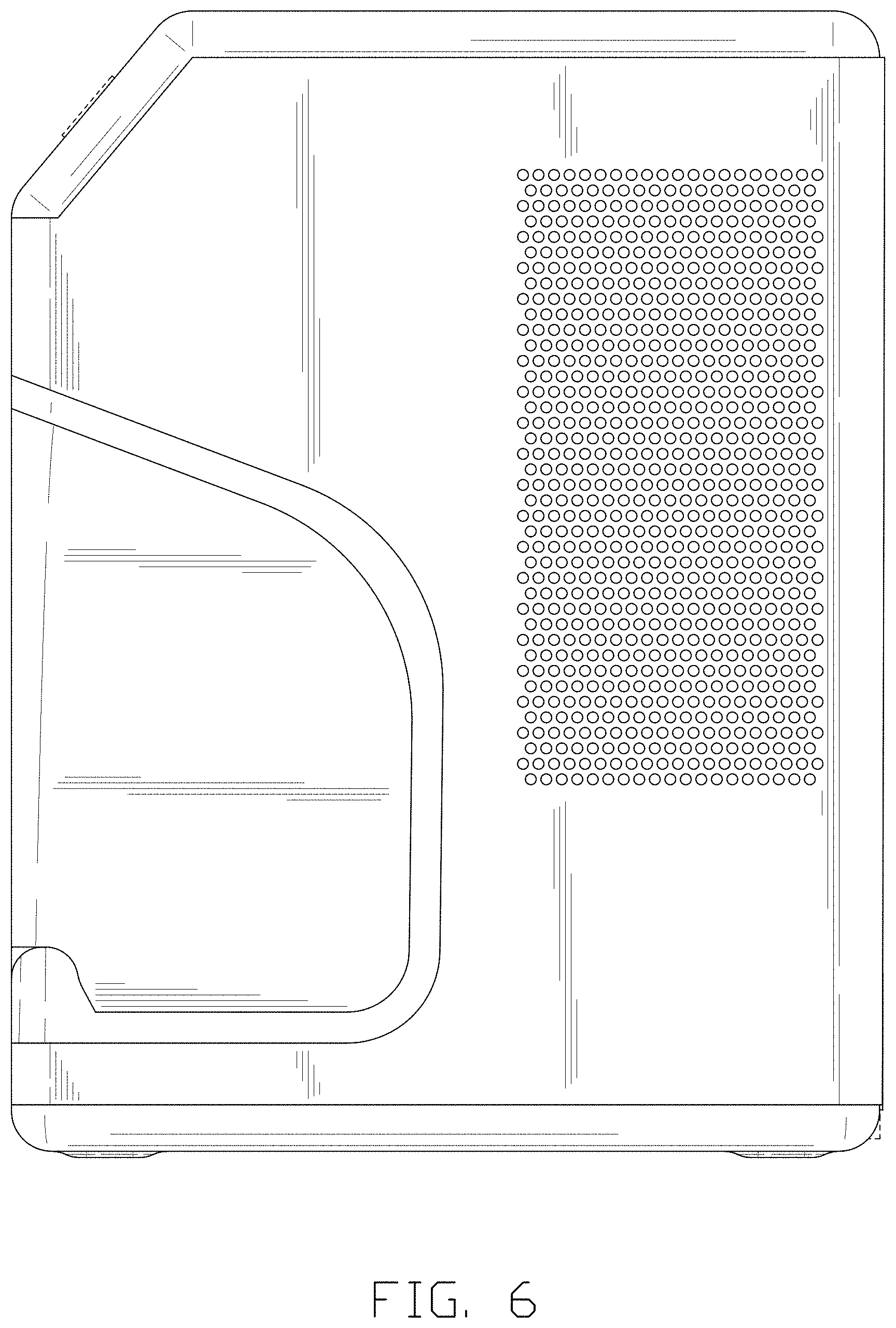 Patent USD1001846 Figure 6 – Ice machine