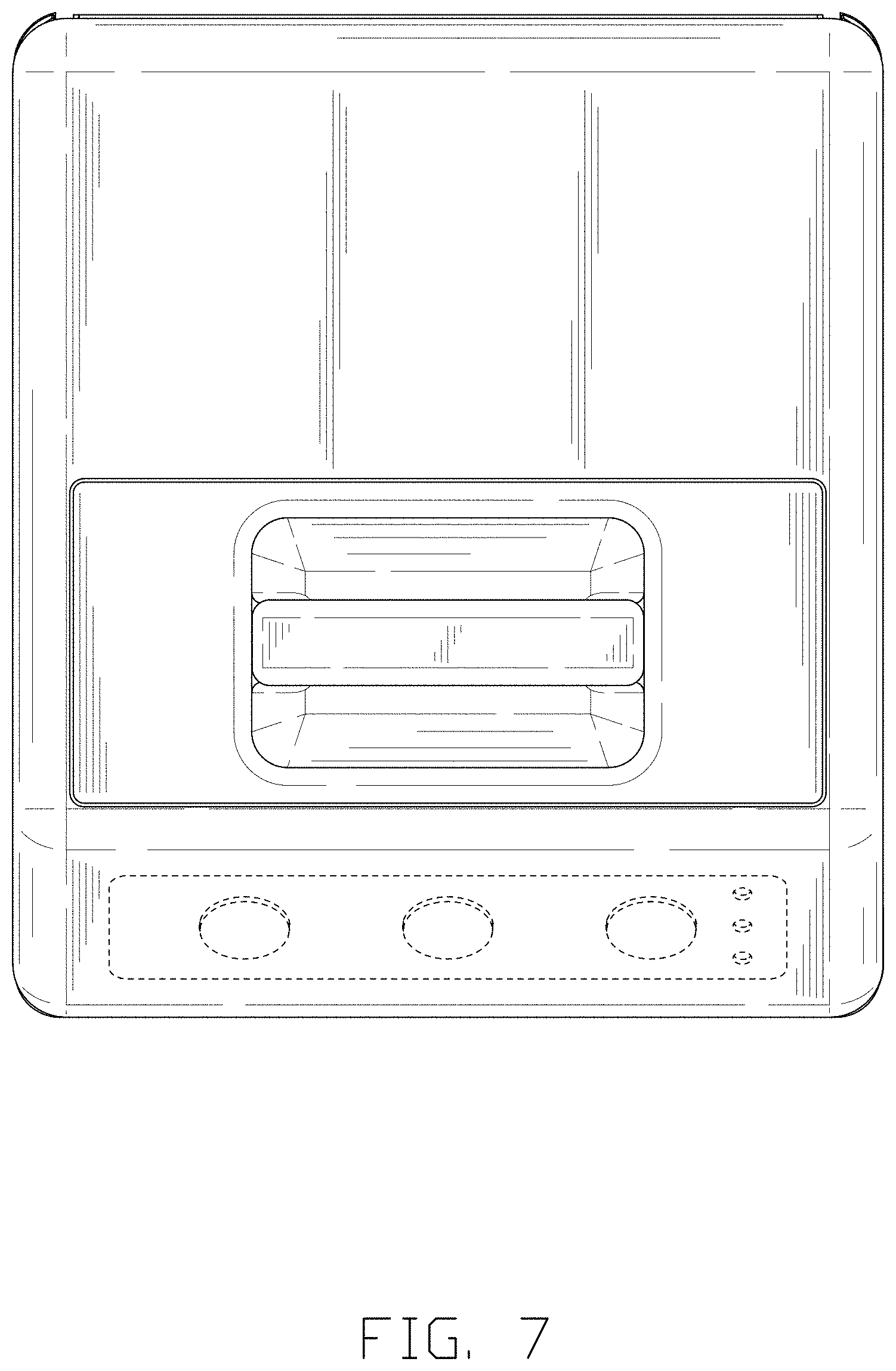 Patent USD1001846 Figure 7 – Ice machine