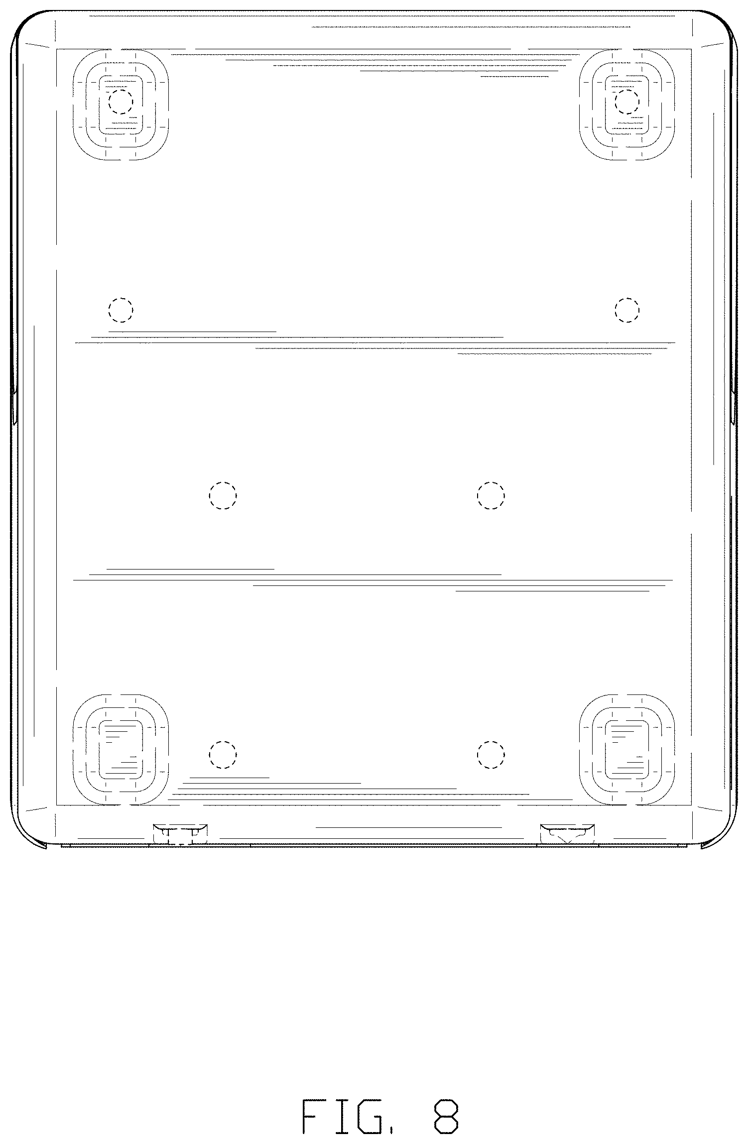 Patent USD1001846 Figure 8 – Ice machine