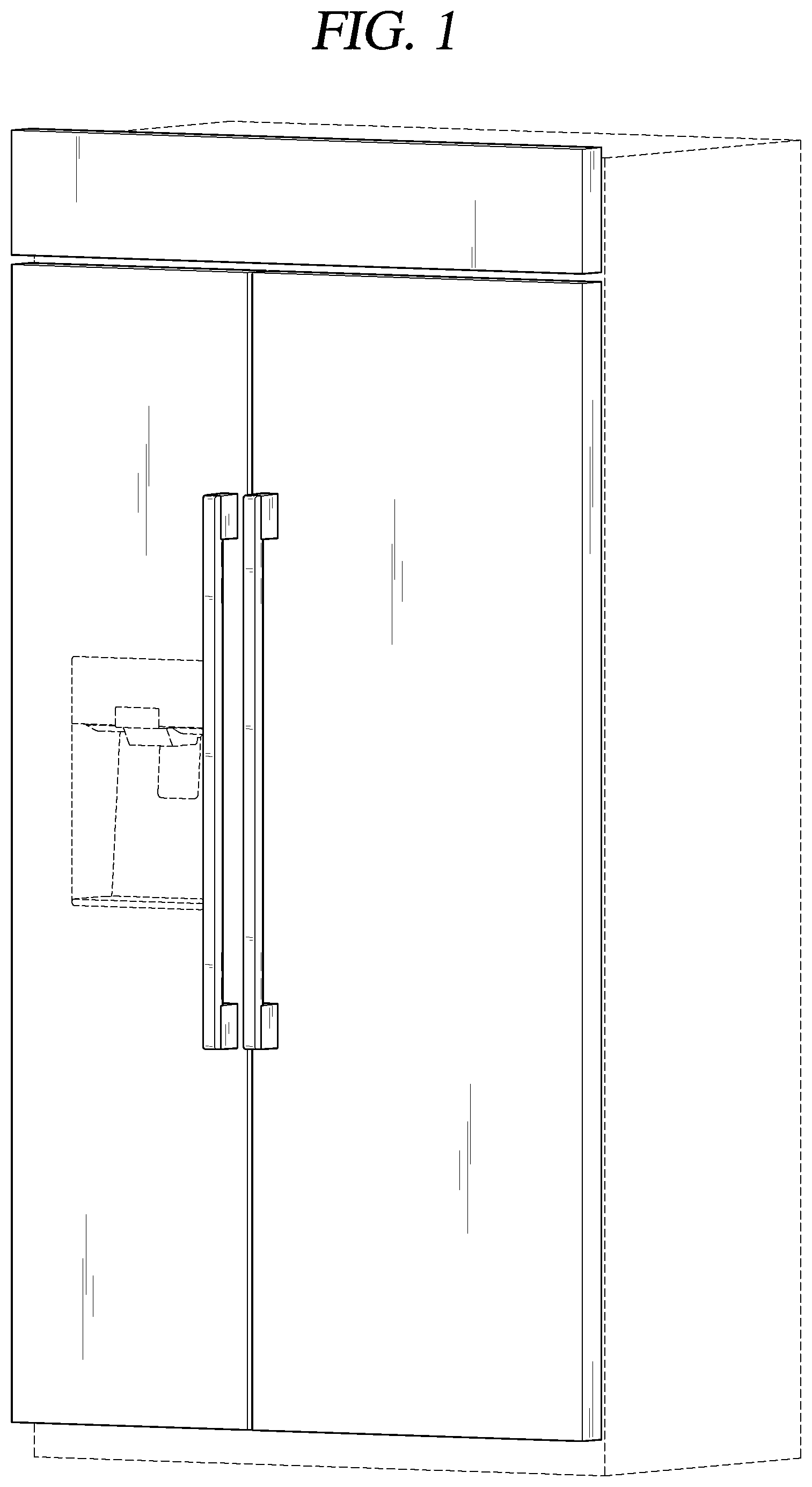 Patent USD1001847 Figure 1 – Refrigerator