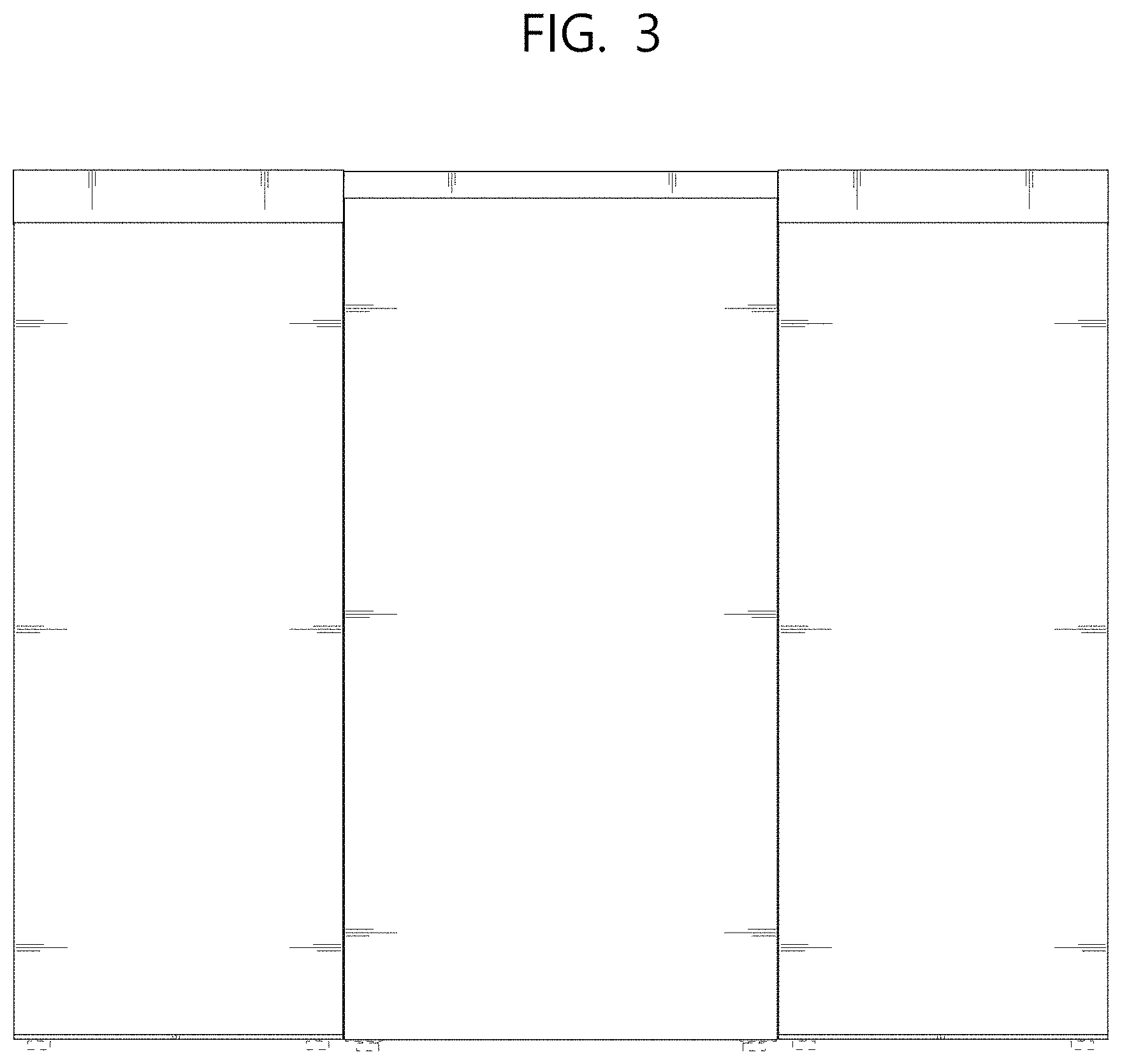 Patent USD1001848 Figure 3 – Refrigerator