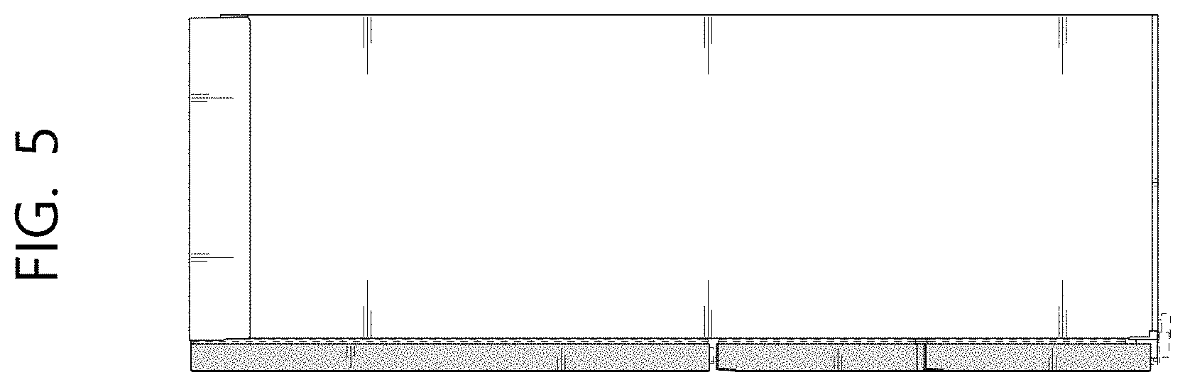 Patent USD1001848 Figure 5 – Refrigerator