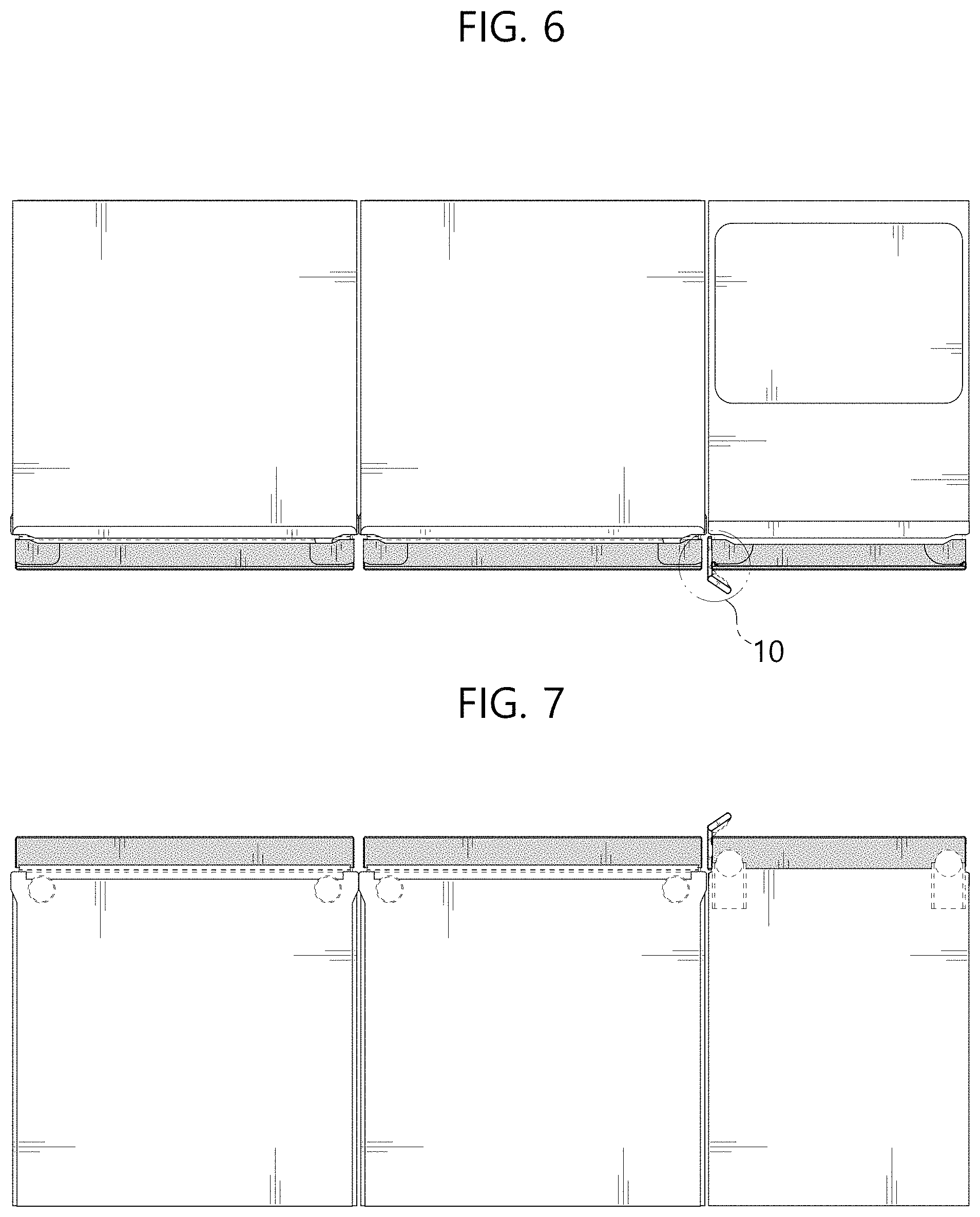 Patent USD1001849 Figure 5 – Refrigerator