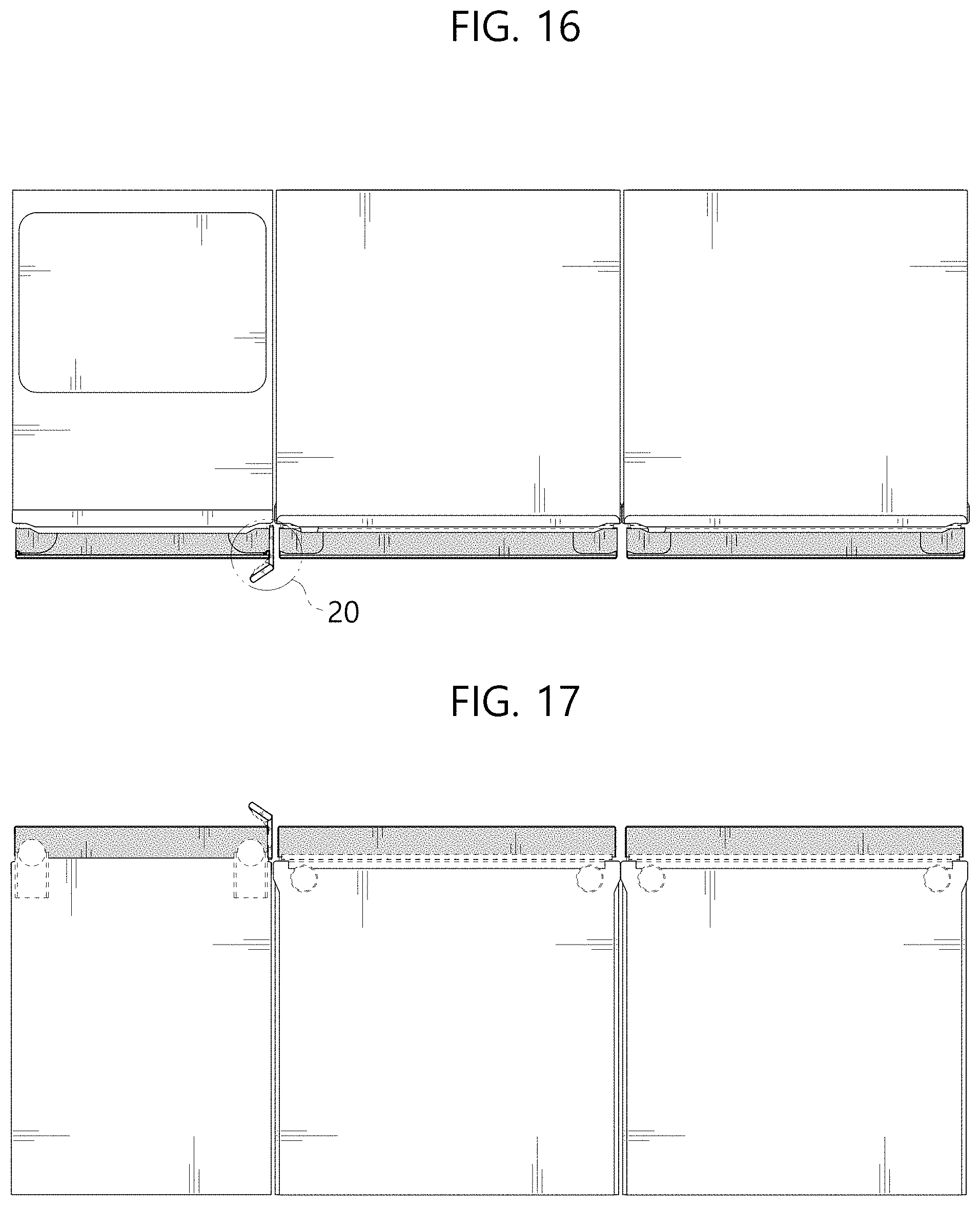Patent USD1001849 Figure 13 – Refrigerator