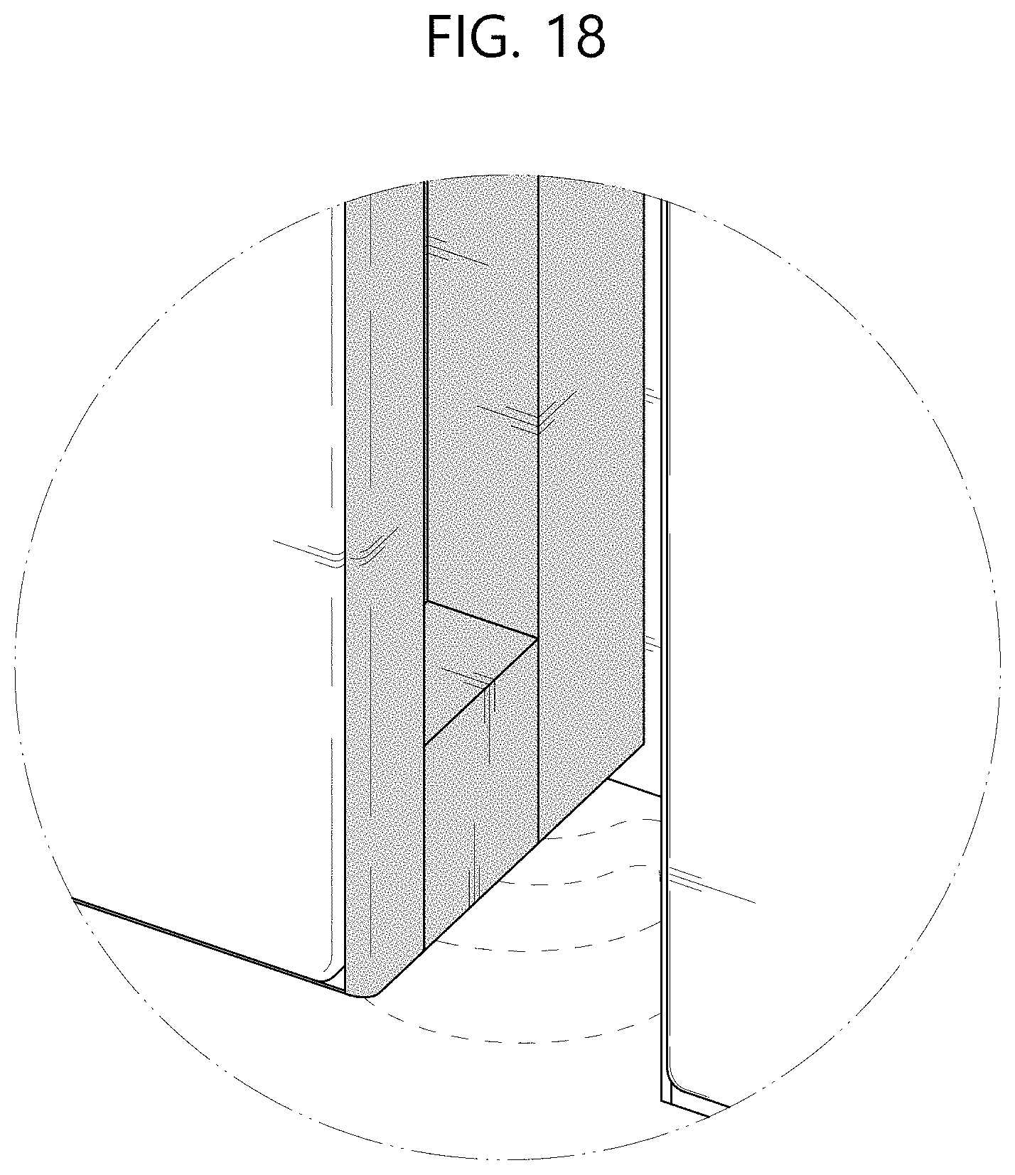 Patent USD1001849 Figure 14 – Refrigerator