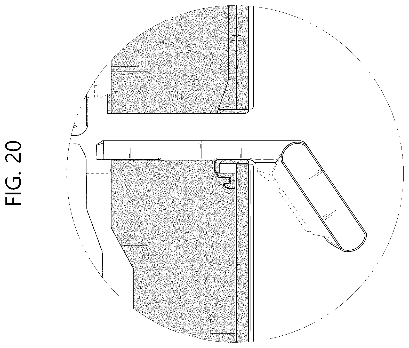 Patent USD1001849 Figure 16 – Refrigerator