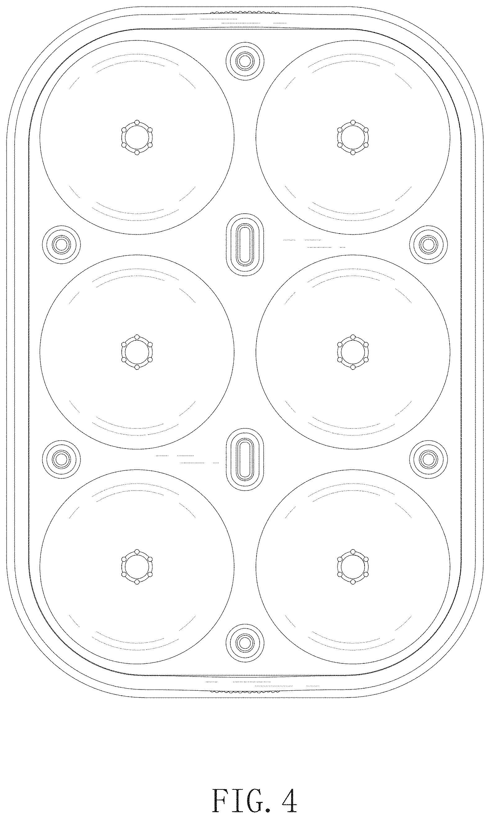 Patent USD1001850 Figure 4 – Ice mold