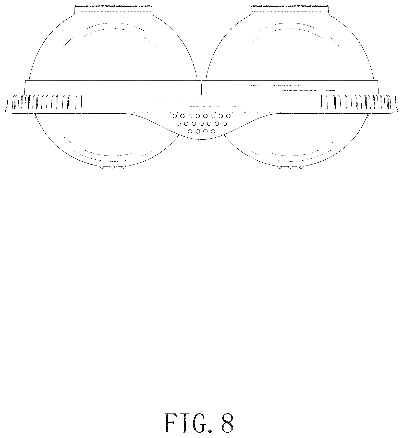 Patent USD1001850 Figure 8 – Ice mold