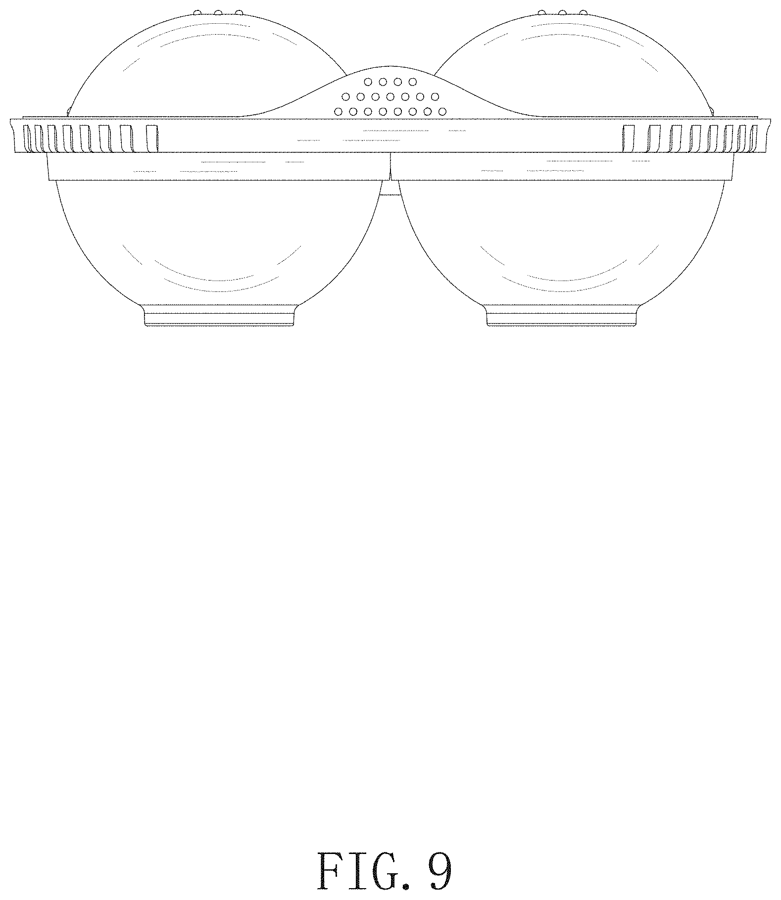 Patent USD1001850 Figure 9 – Ice mold