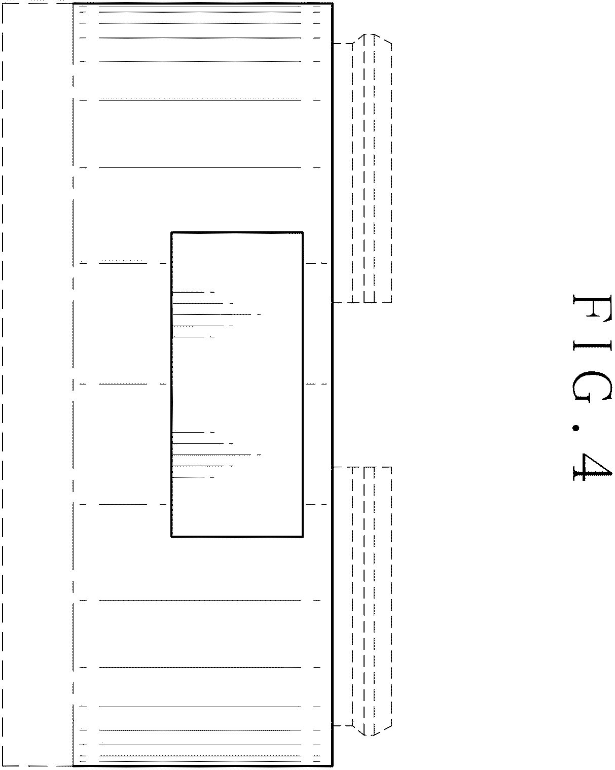 Patent USD1001852 Figure 4 – Soft mold transfer container