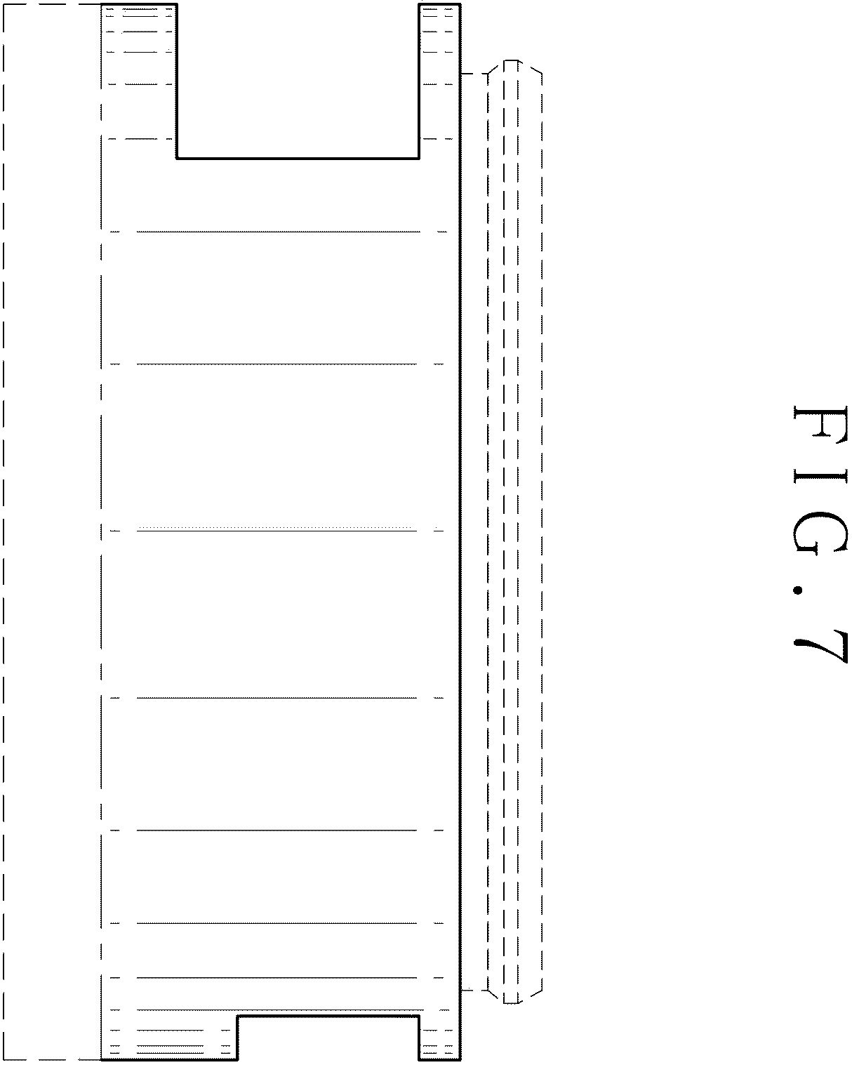 Patent USD1001852 Figure 7 – Soft mold transfer container