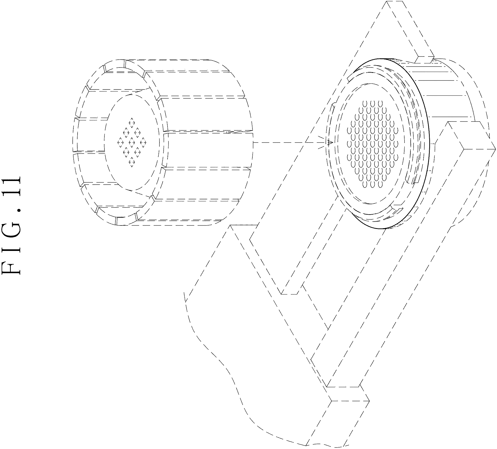 Patent USD1001852 Figure 11 – Soft mold transfer container