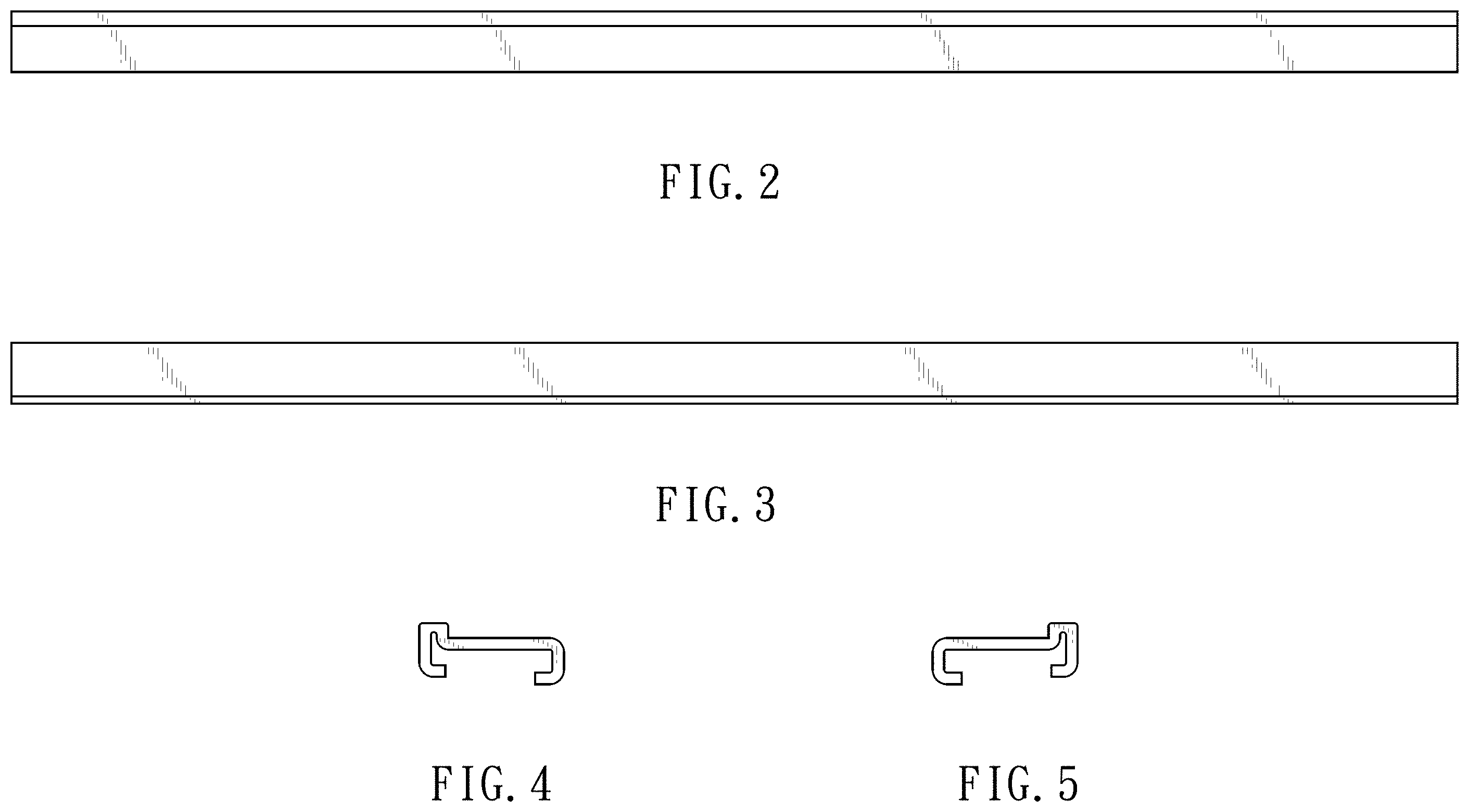Patent USD1001853 Figure 2 – Wiper blade holder for a protective cover of a machine tool