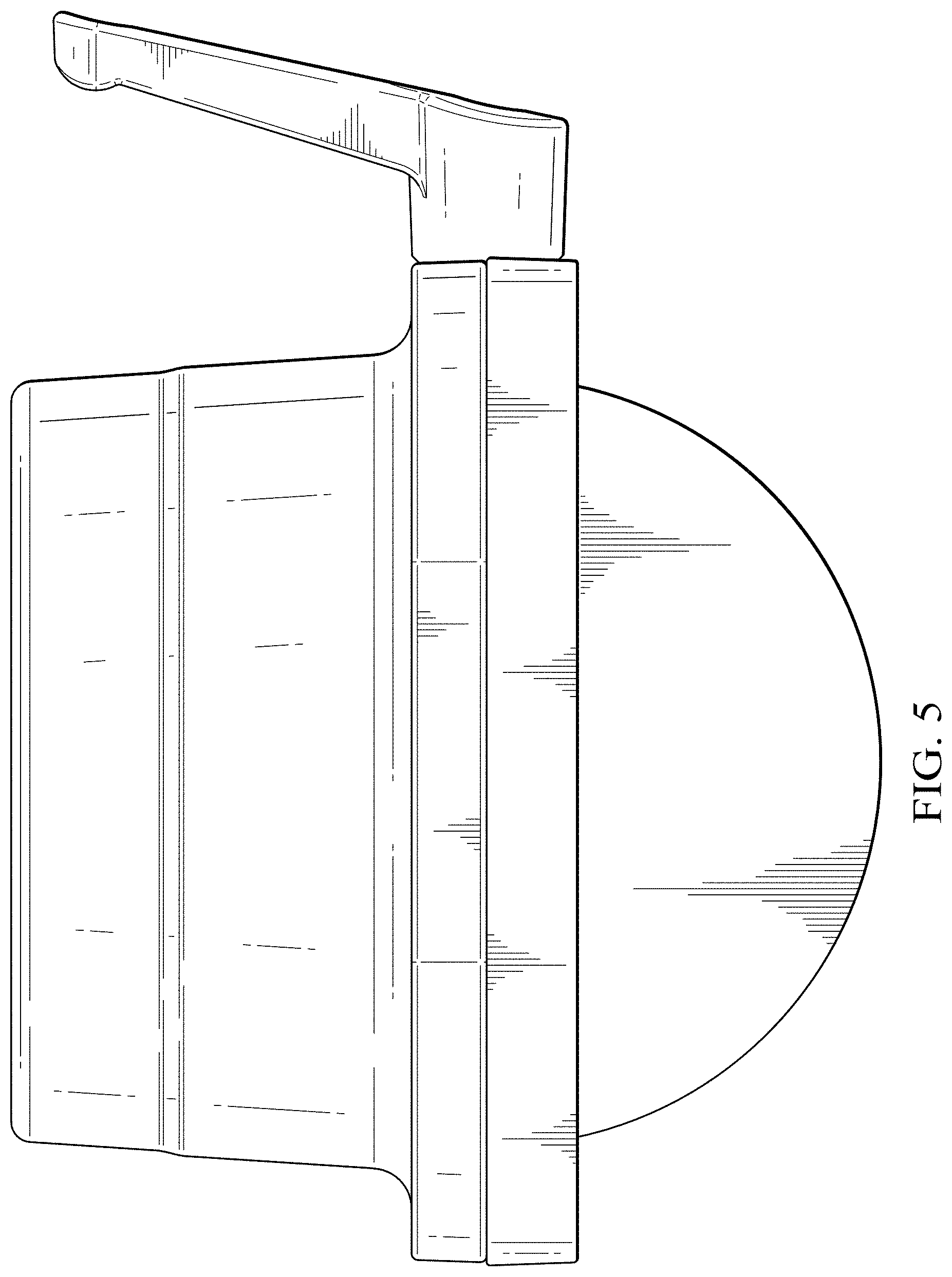 Patent USD1001854 Figure 5 – Blast gate