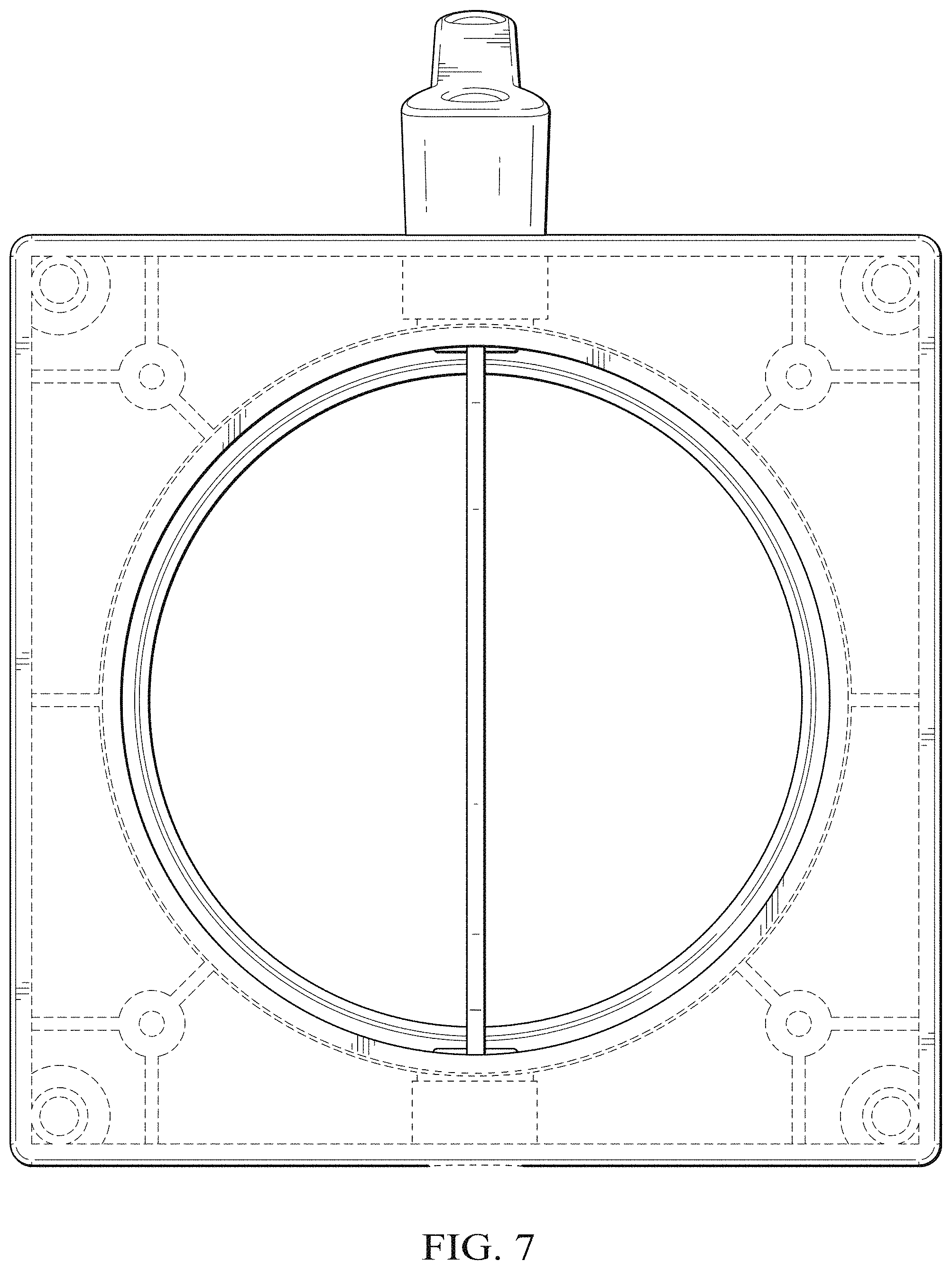 Patent USD1001854 Figure 7 – Blast gate