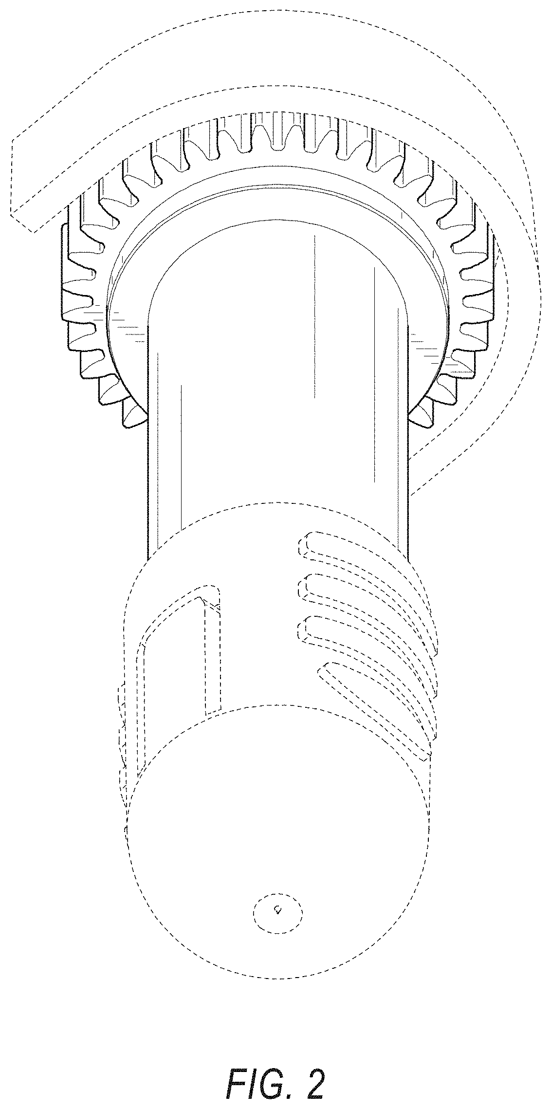 Patent USD1001855 Figure 2 – Tool holder accessory