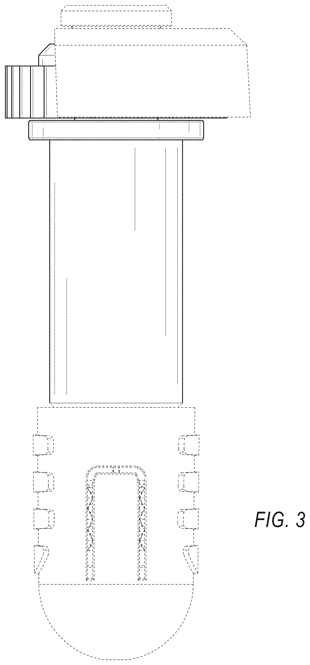 Patent USD1001855 Figure 3 – Tool holder accessory