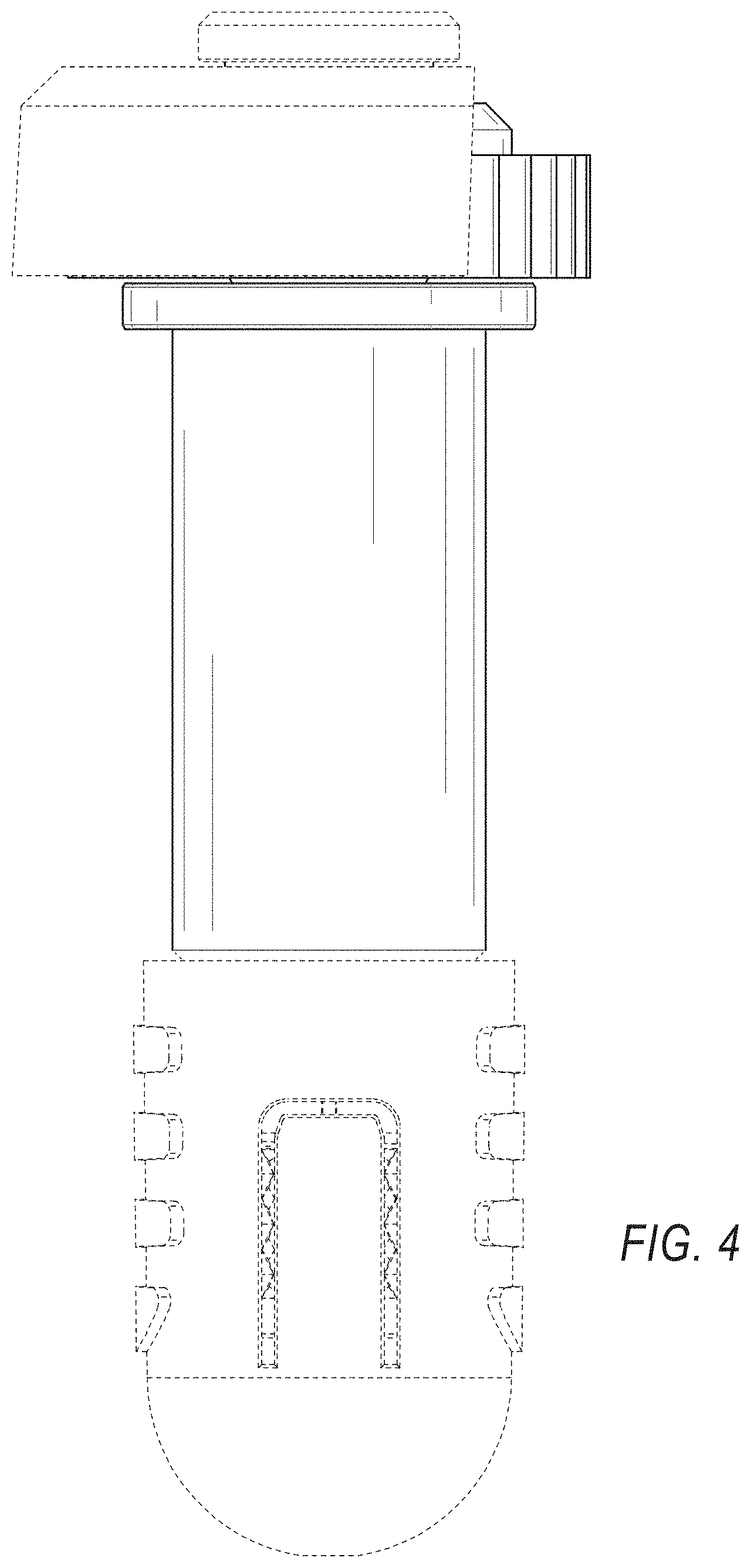 Patent USD1001855 Figure 4 – Tool holder accessory