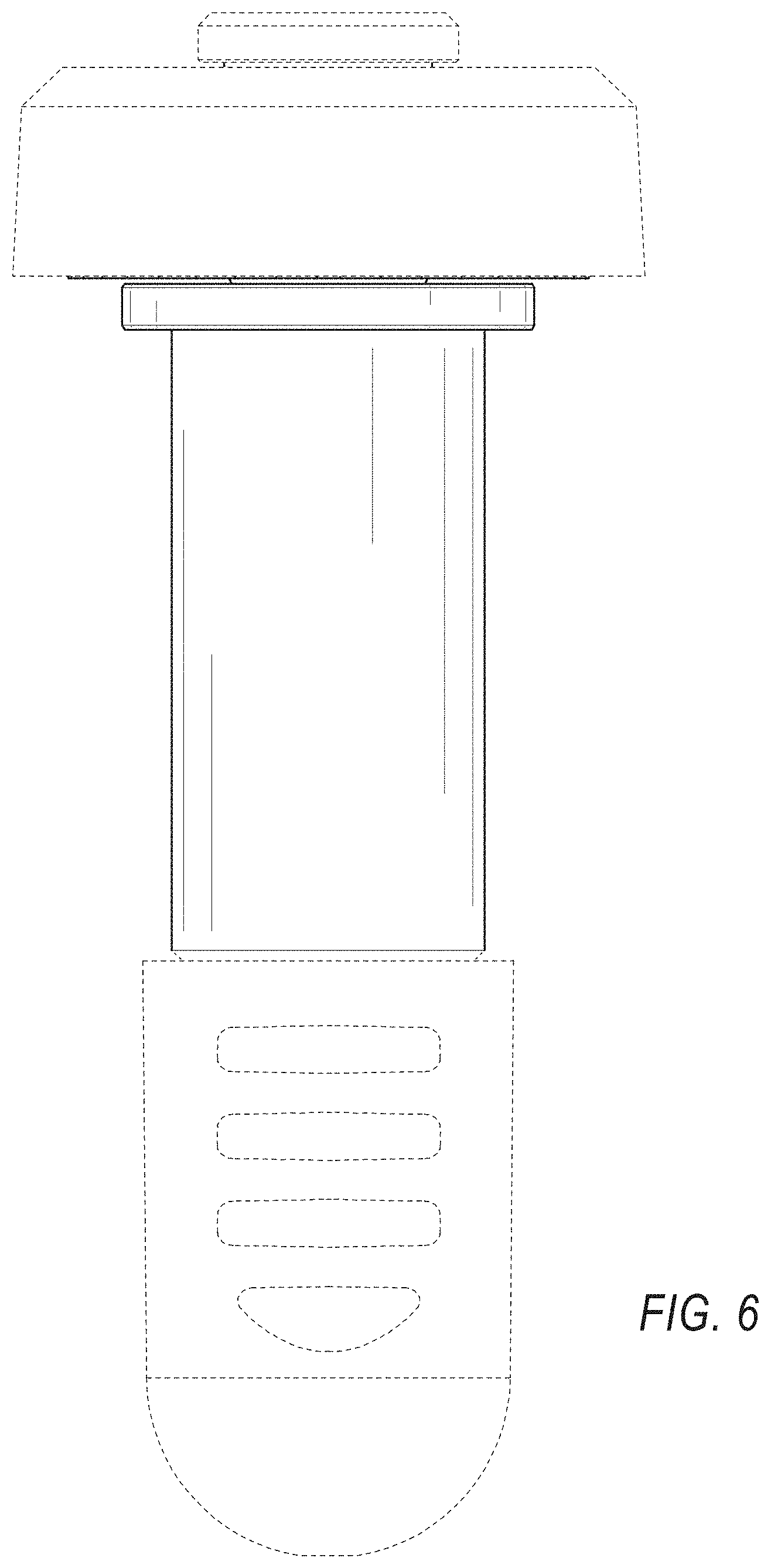 Patent USD1001855 Figure 6 – Tool holder accessory