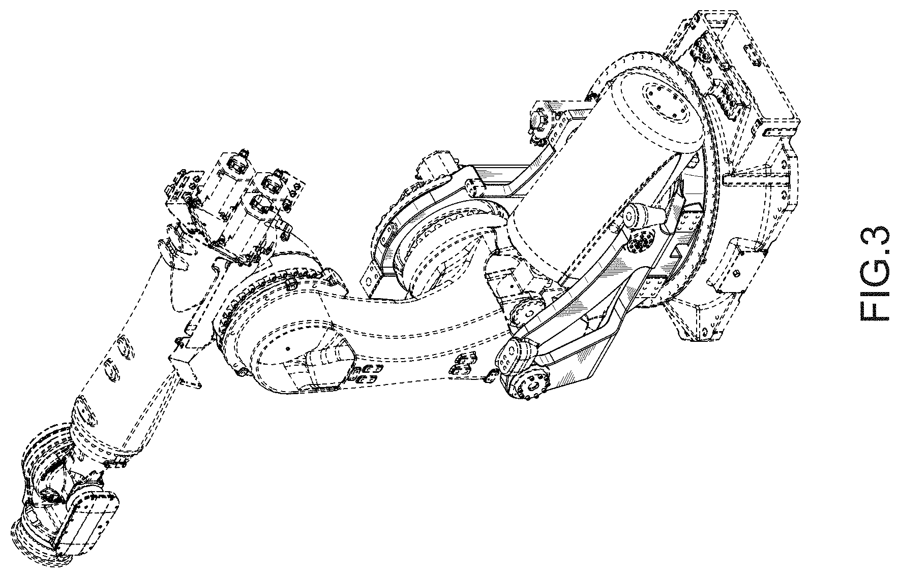 Patent USD1001858 Figure 3 – Industrial robot