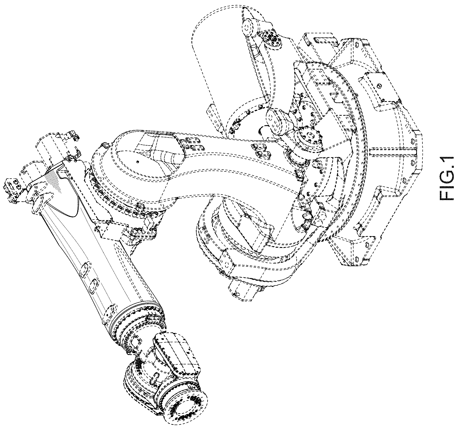 Patent USD1001859 Figure 1 – Industrial robot