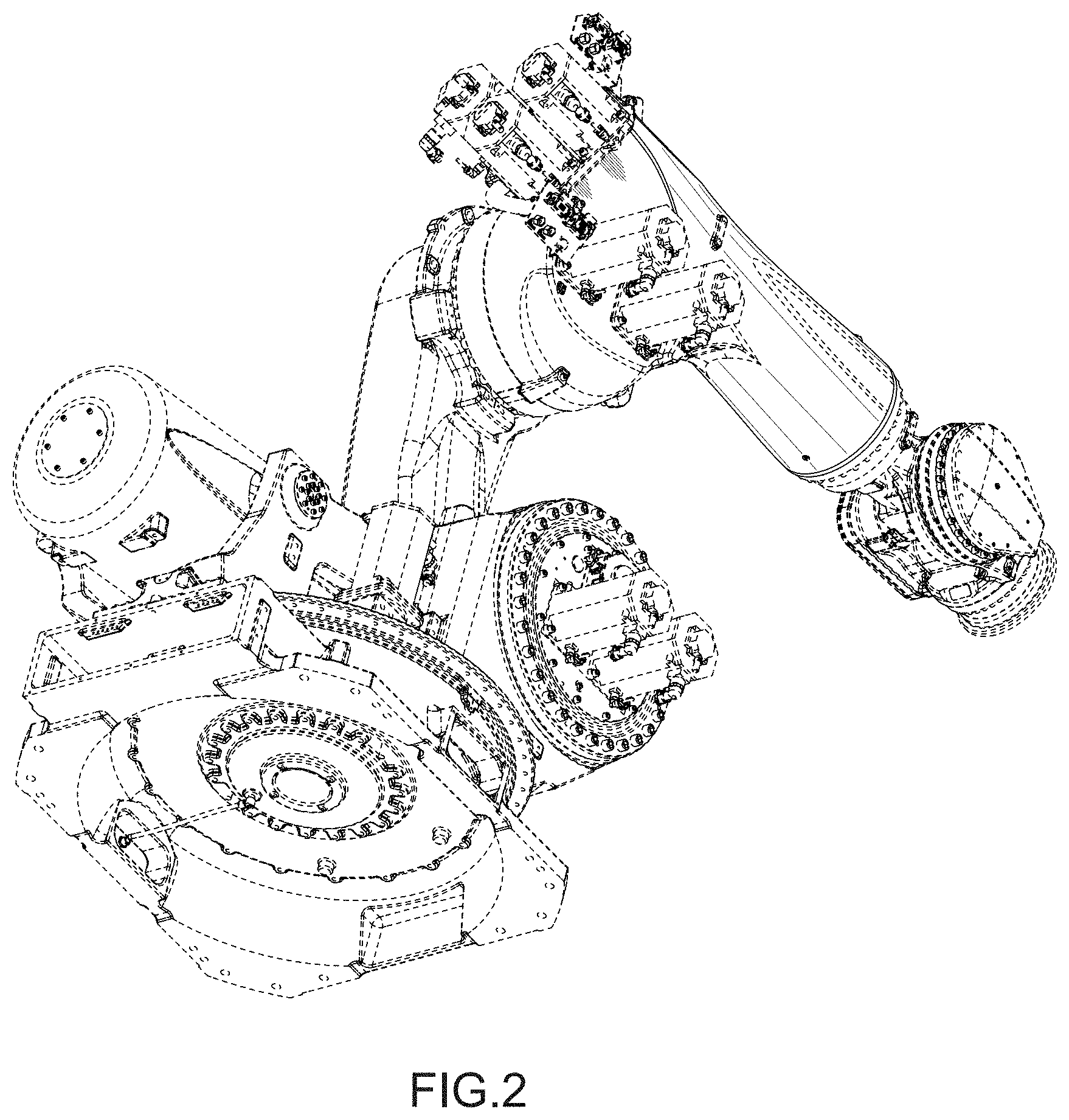 Patent USD1001859 Figure 2 – Industrial robot