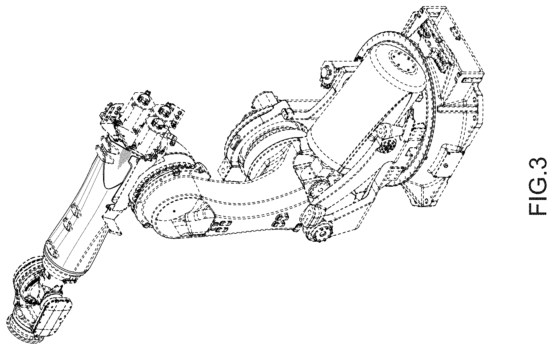 Patent USD1001859 Figure 3 – Industrial robot