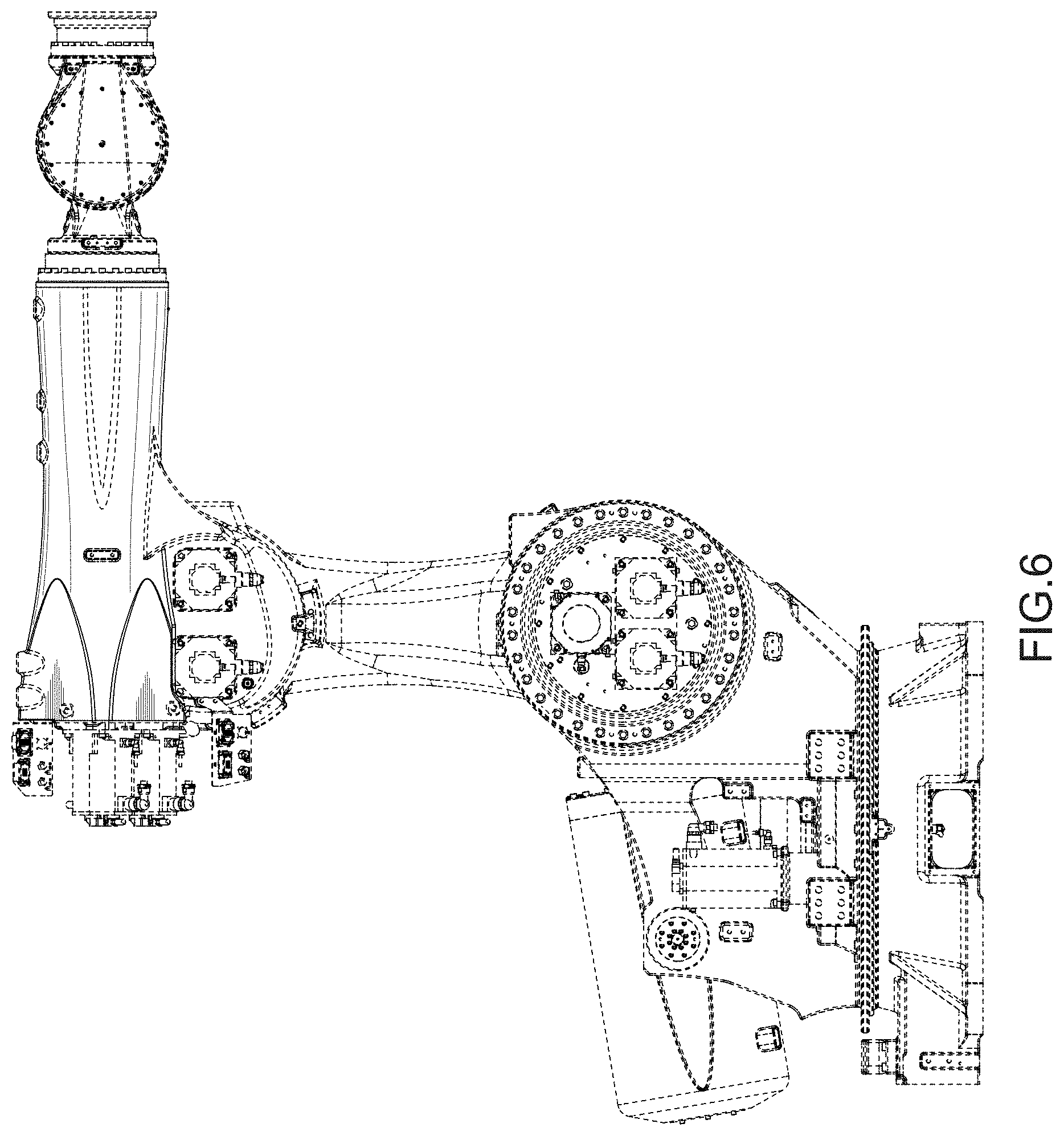 Patent USD1001859 Figure 6 – Industrial robot