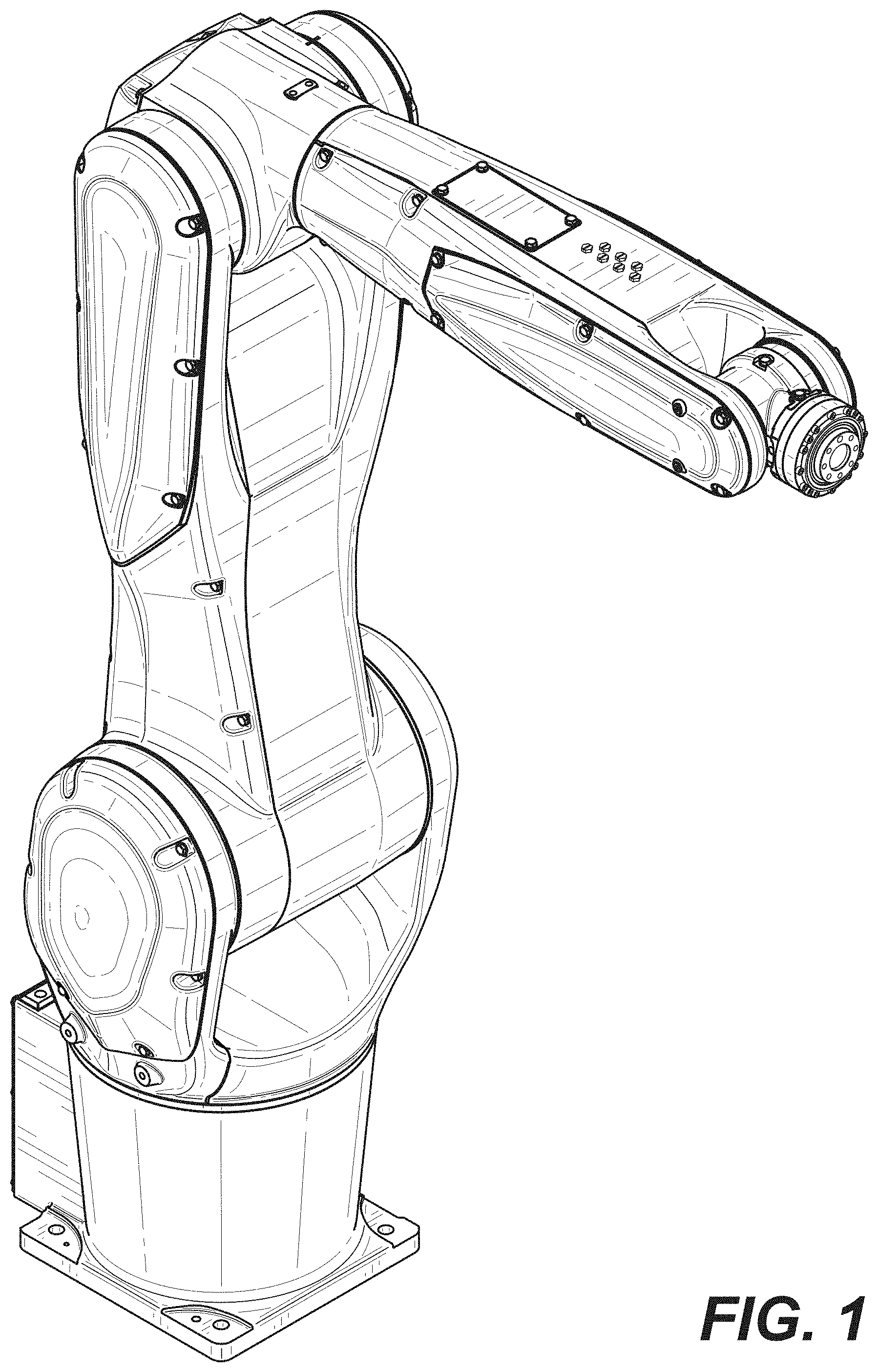 Patent USD1001860 — Industrial robot — Figure 1