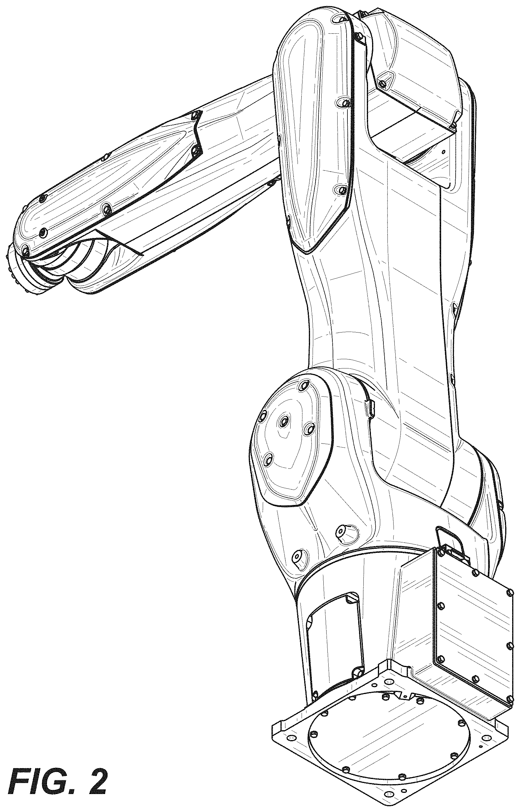 Patent USD1001860 Figure 2 – Industrial robot