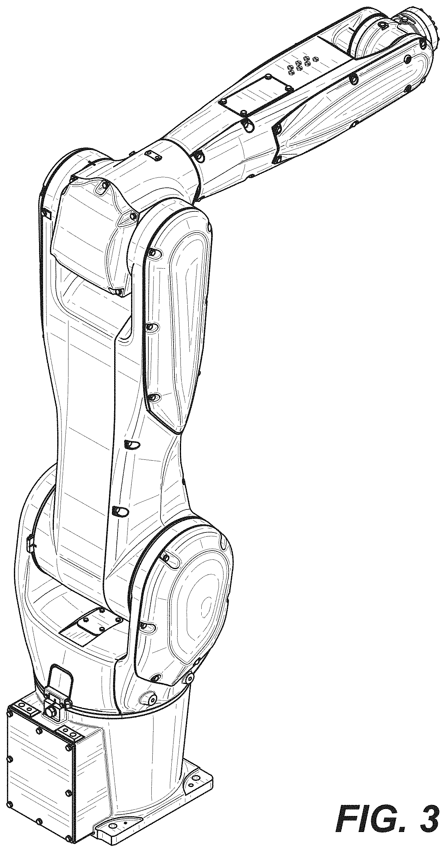 Patent USD1001860 Figure 3 – Industrial robot
