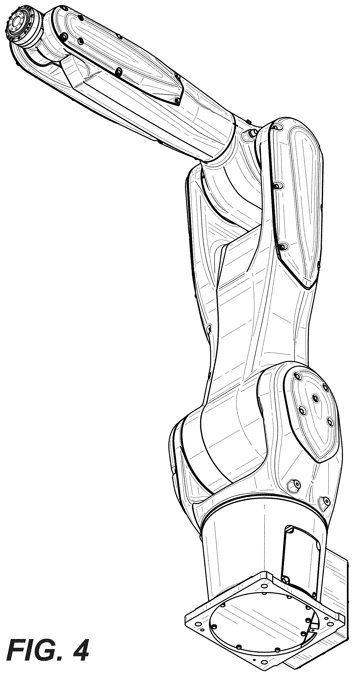 Patent USD1001860 Figure 4 – Industrial robot