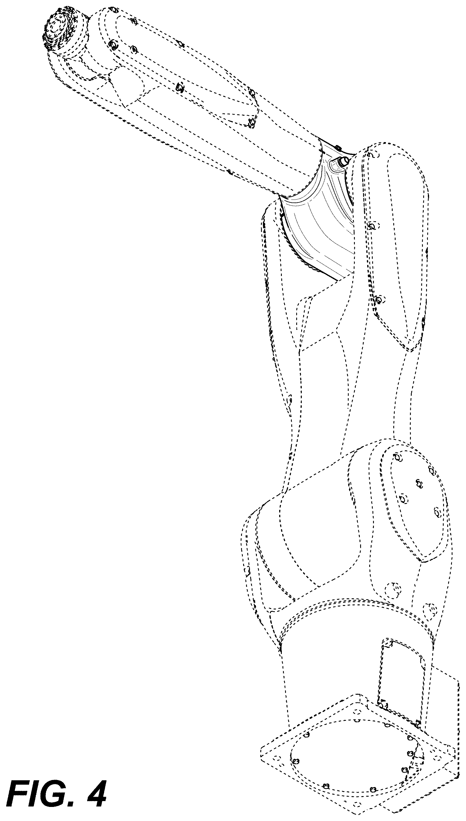 Patent USD1001861 Figure 4 – Industrial robot