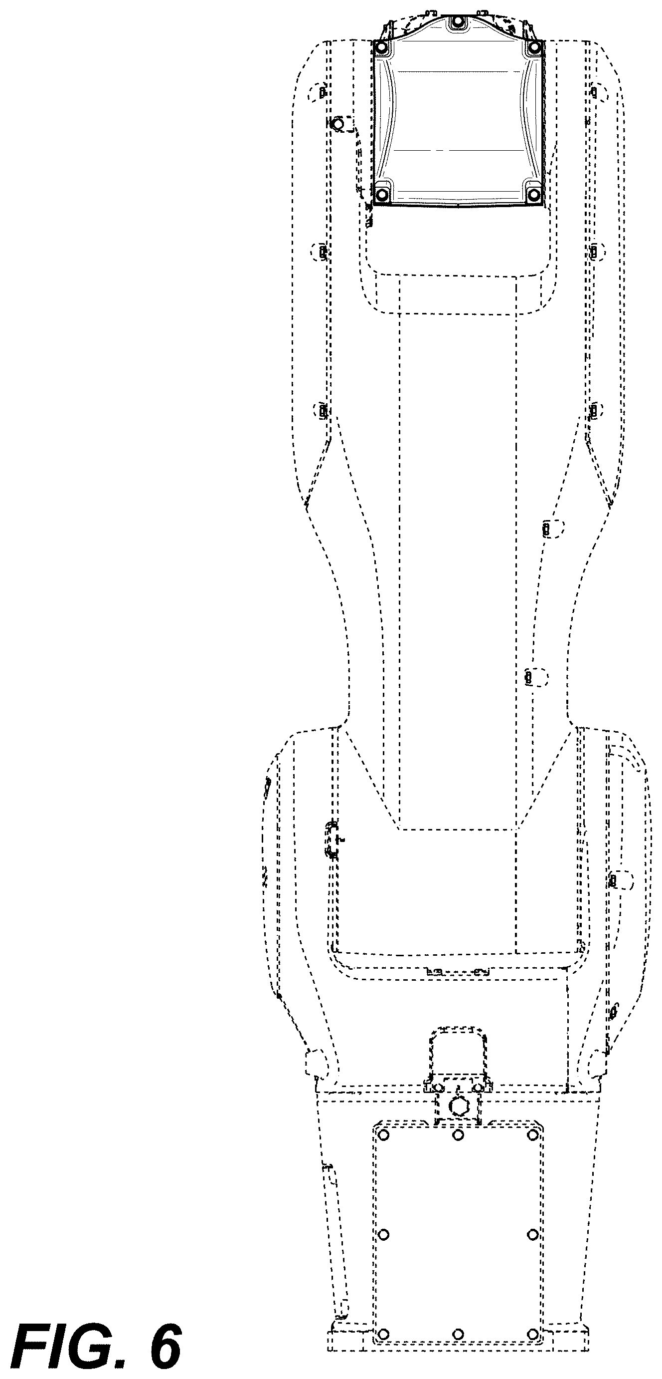 Patent USD1001861 Figure 6 – Industrial robot