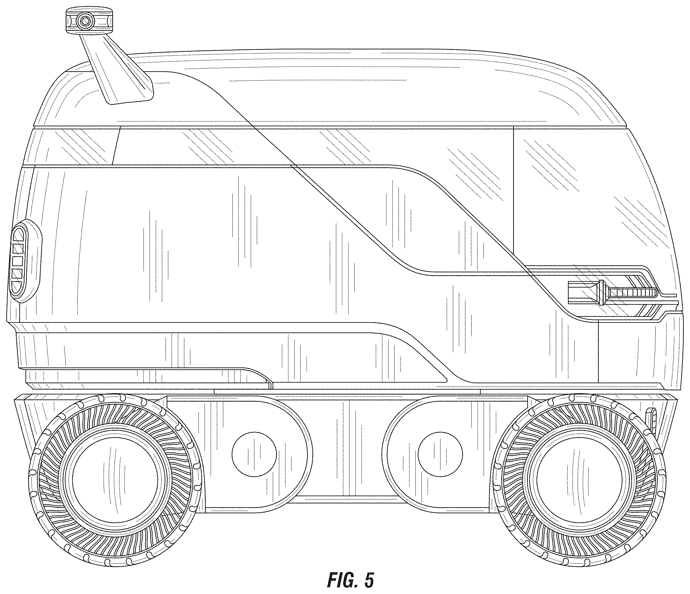 Patent USD1001862 Figure 5 – Robot