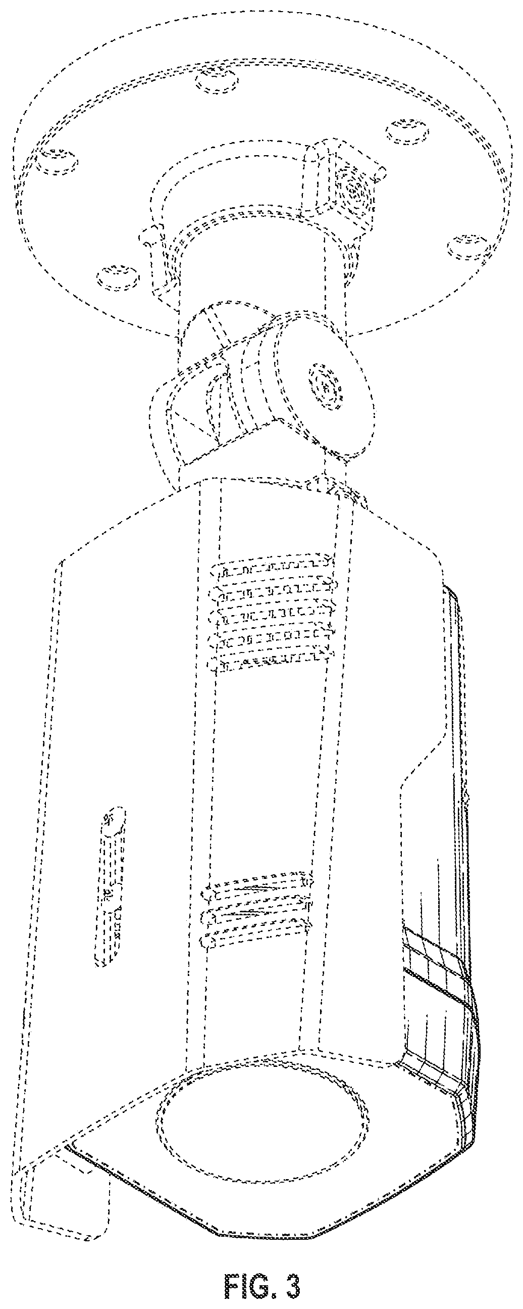 Patent USD1001864 Figure 3 – Camera housing