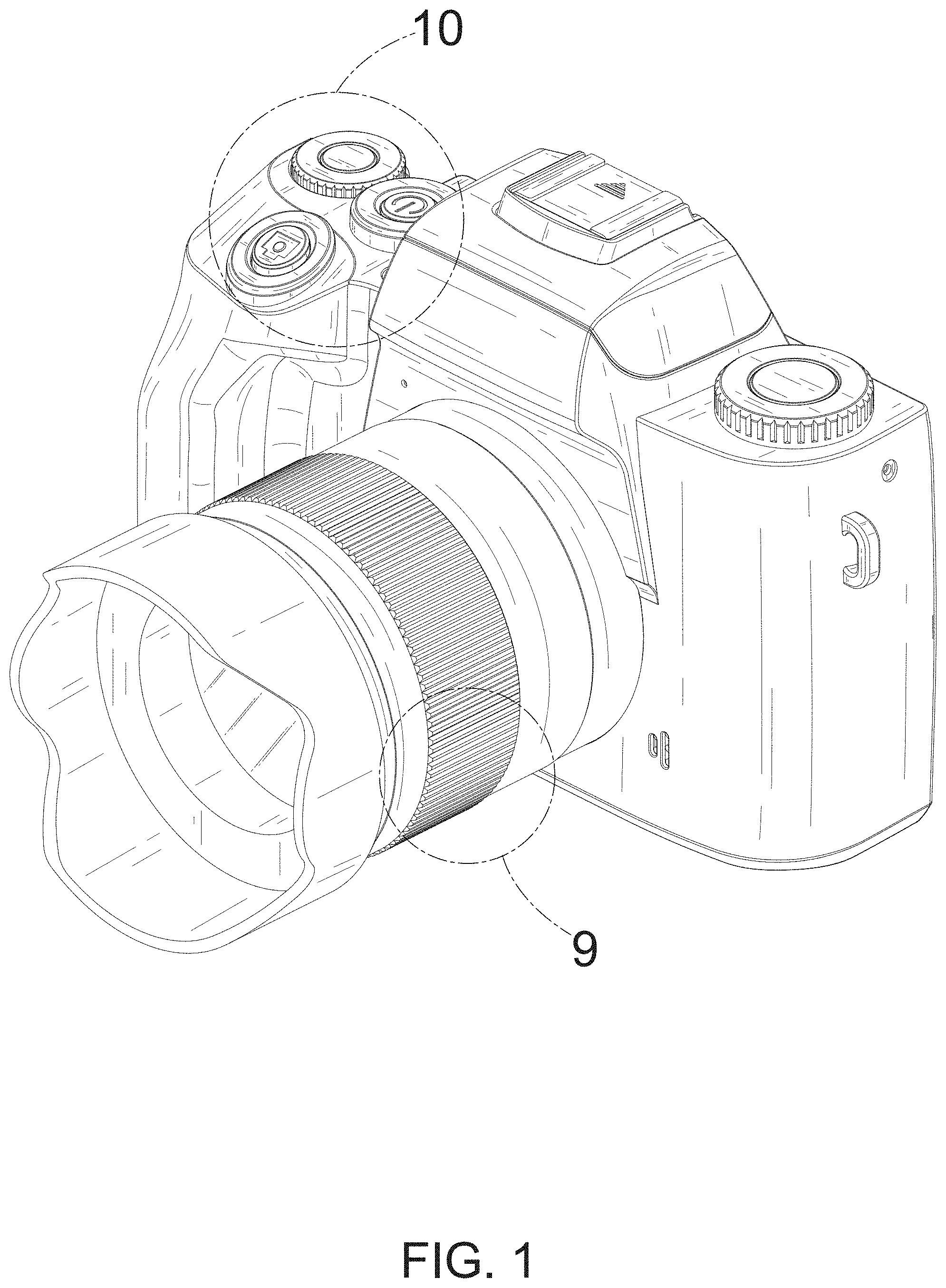 Patent USD1001866 — Digital camera — Figure 1