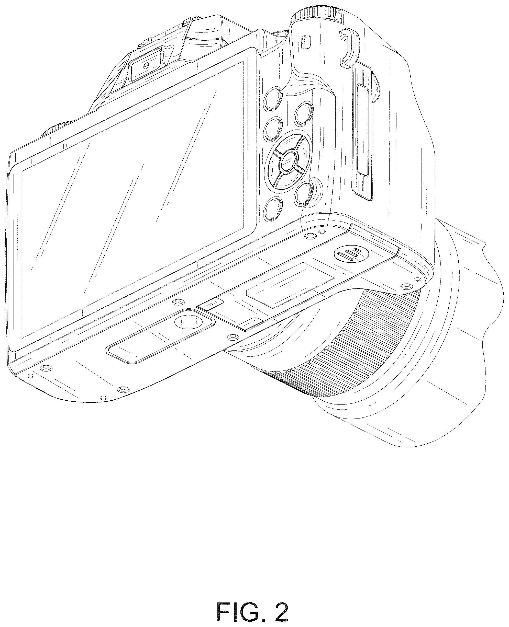 Patent USD1001866 Figure 2 – Digital camera