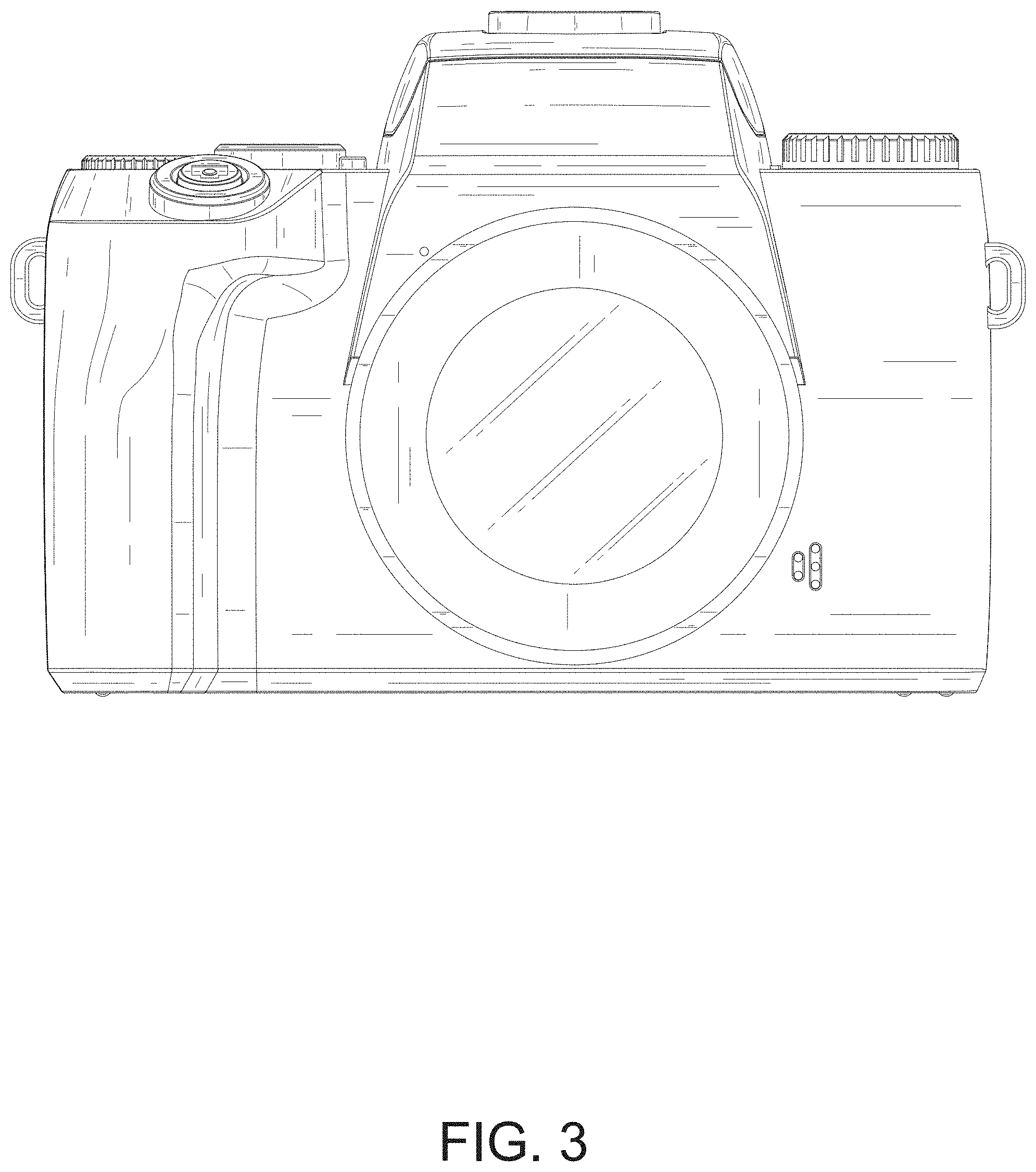 Patent USD1001866 Figure 3 – Digital camera