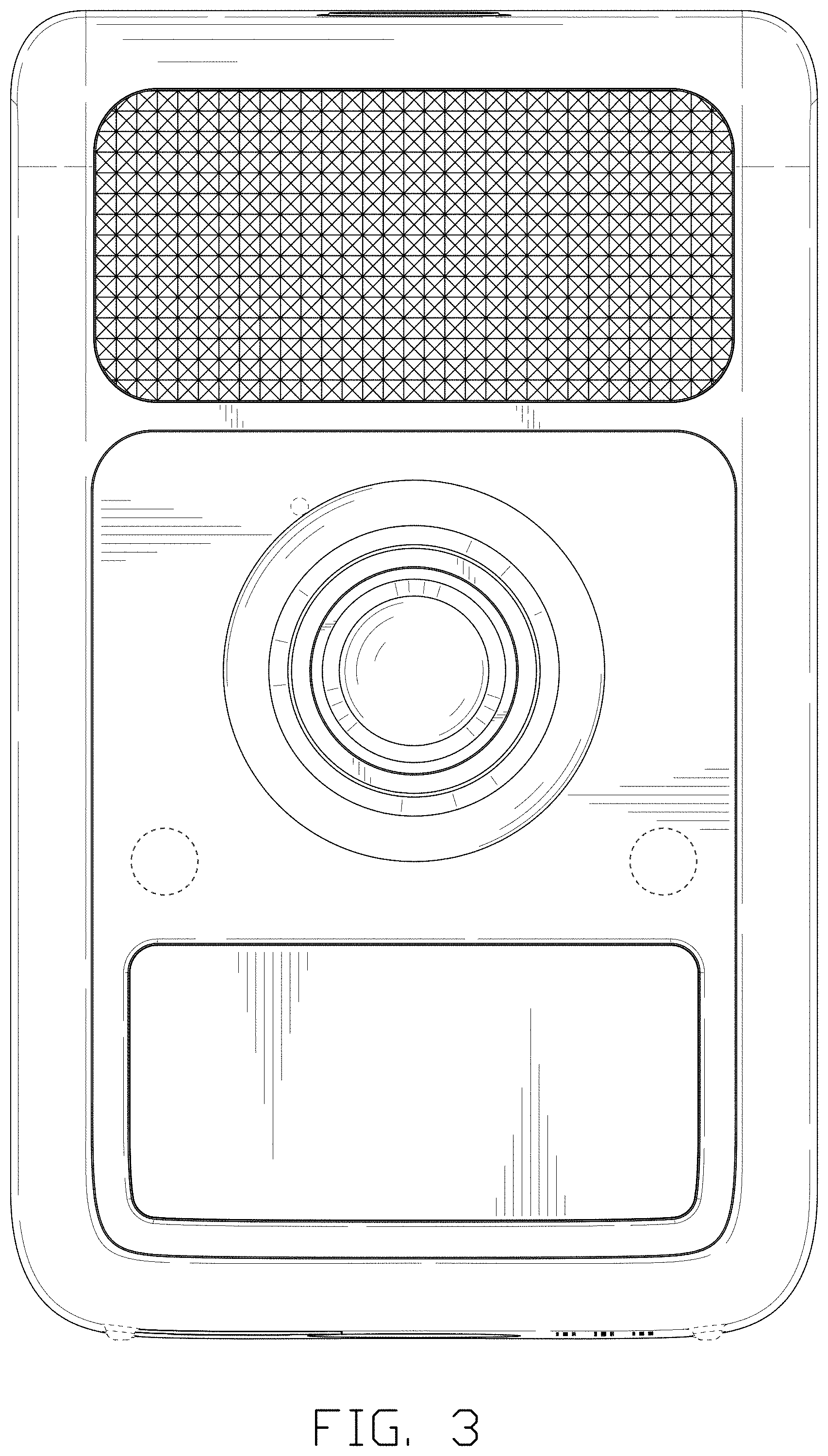 Patent USD1001868 Figure 3 – Smart security camera
