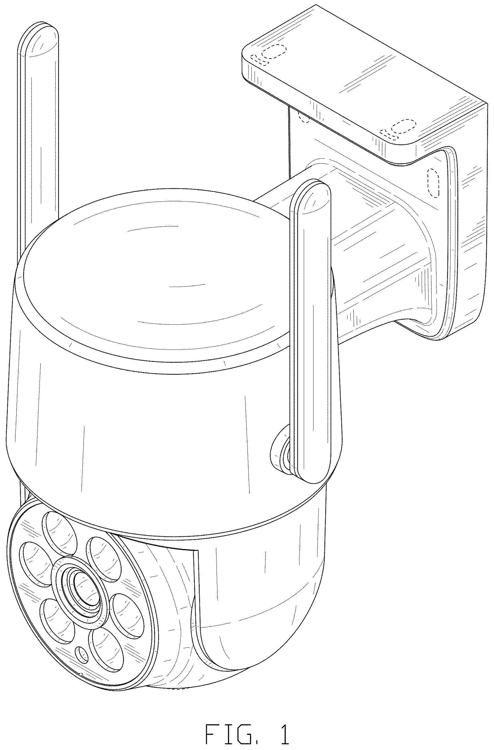 Patent USD1001869 Figure 1 – Security camera