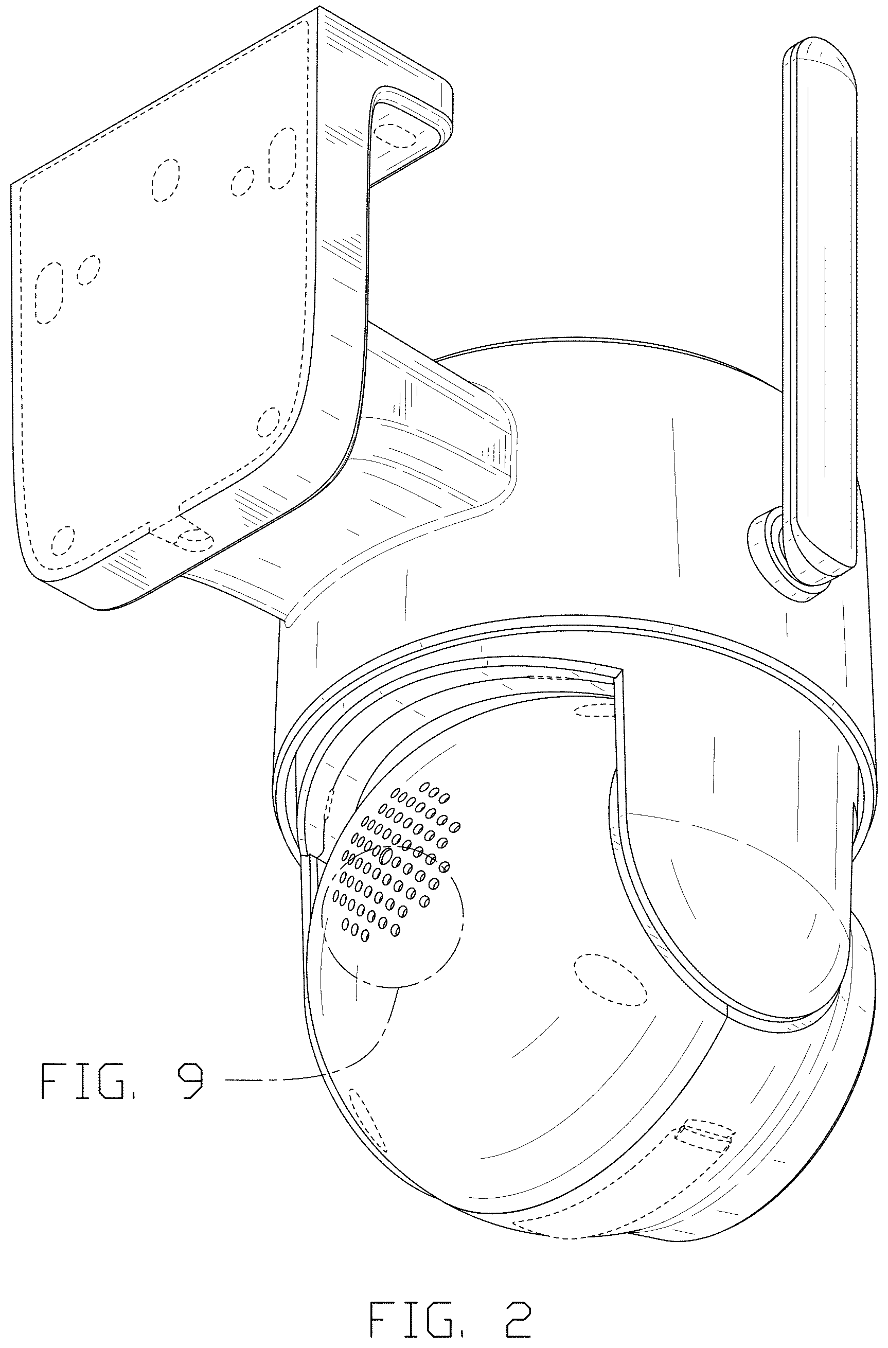 Patent USD1001869 Figure 2 – Security camera