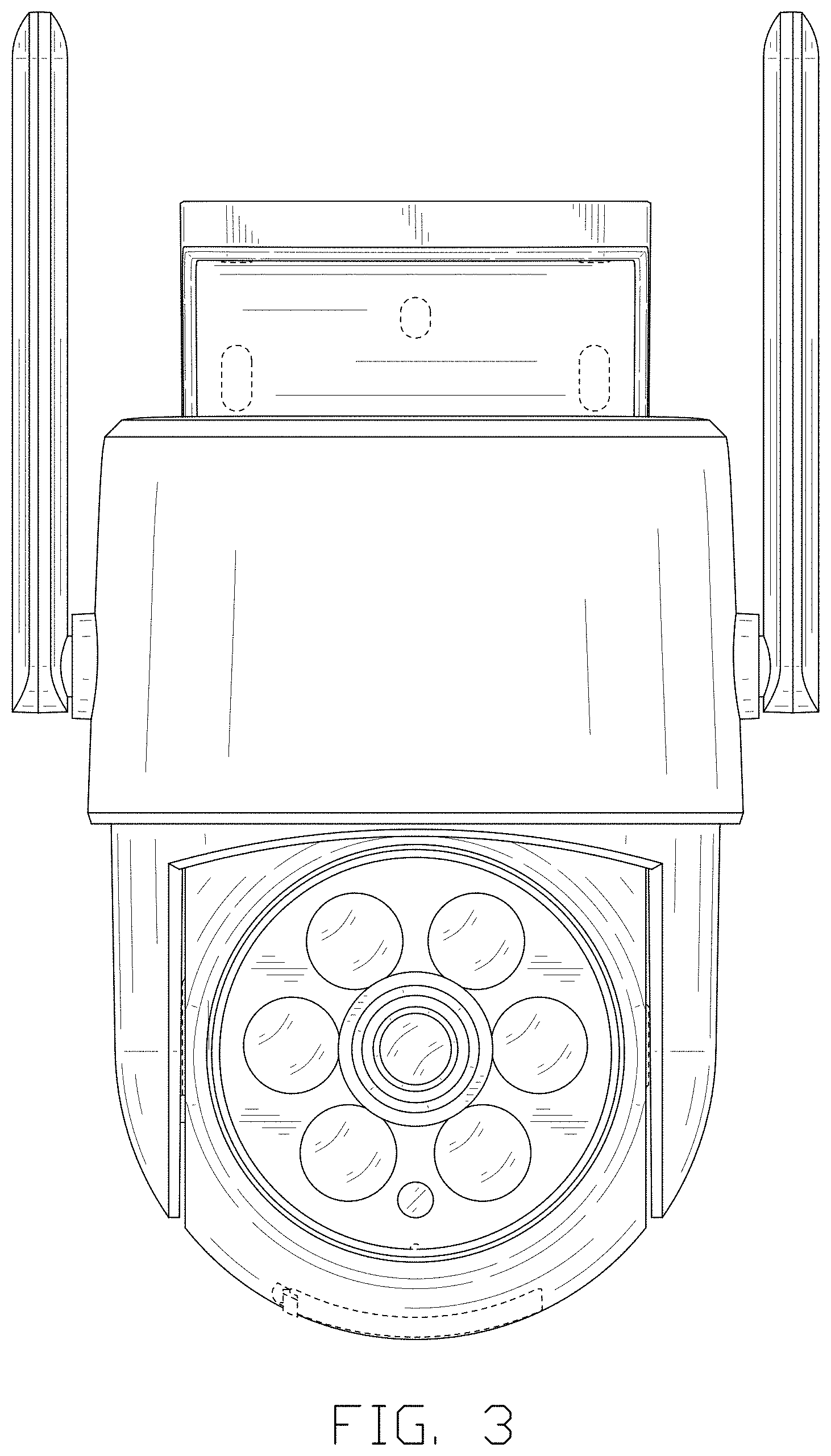 Patent USD1001869 Figure 3 – Security camera