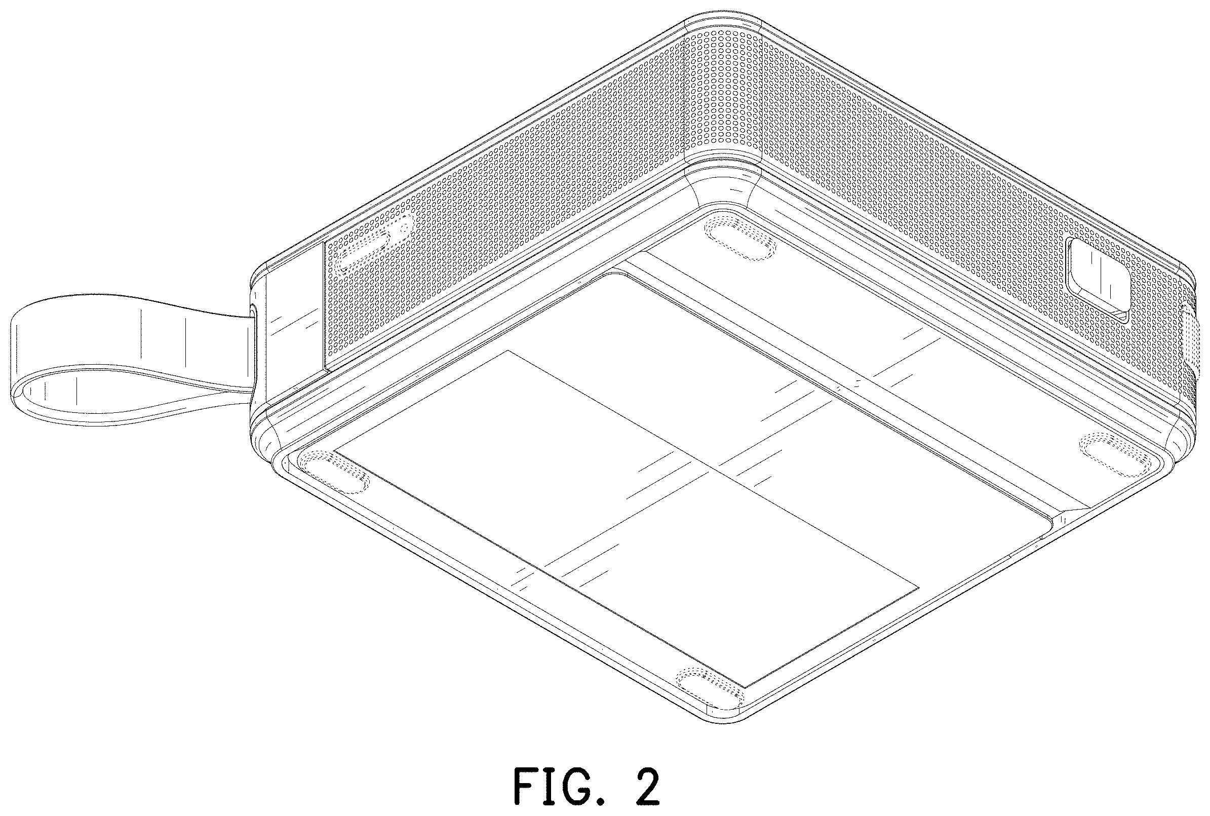Patent USD1001870 Figure 2 – Portable projector