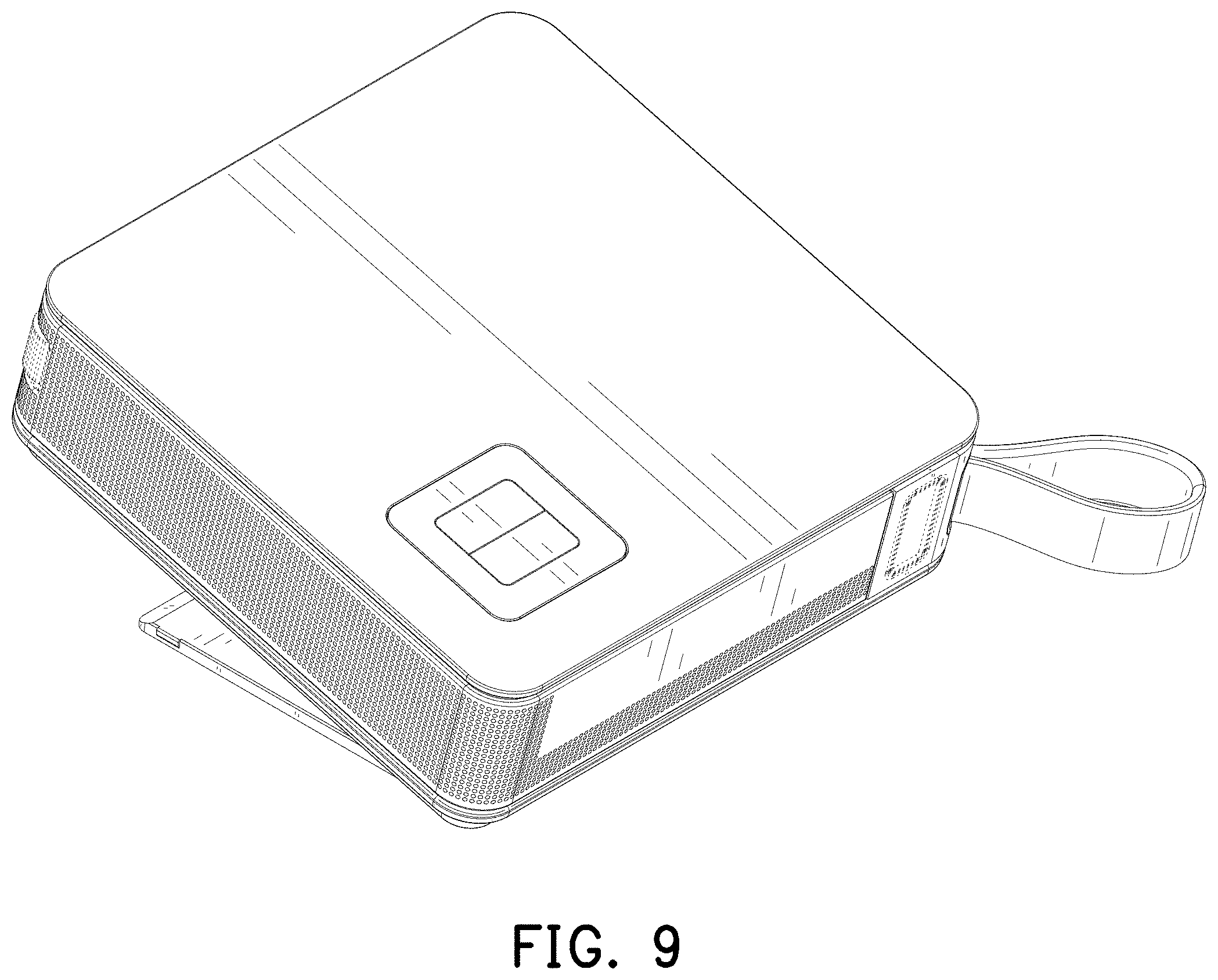 Patent USD1001870 Figure 7 – Portable projector