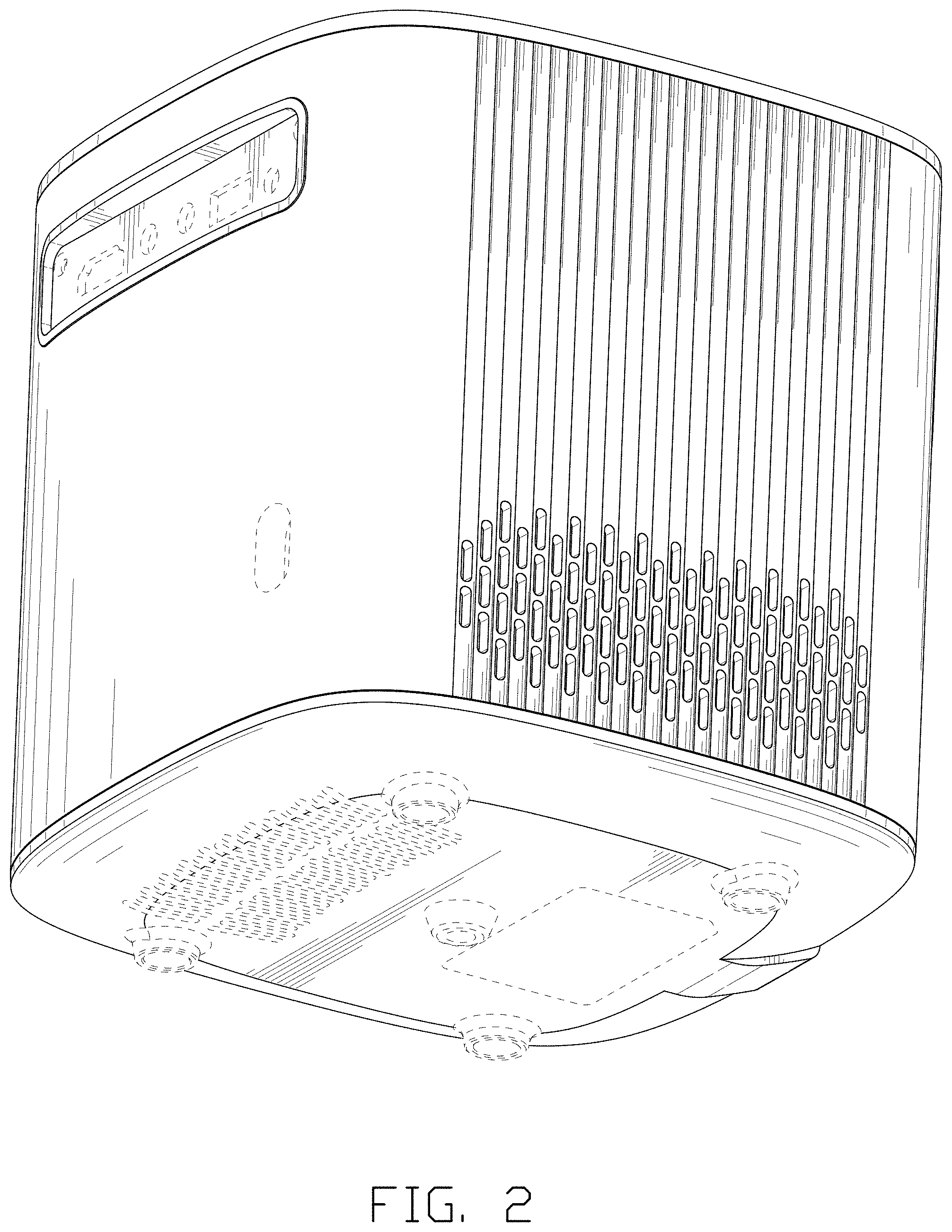 Patent USD1001871 Figure 2 – Projector