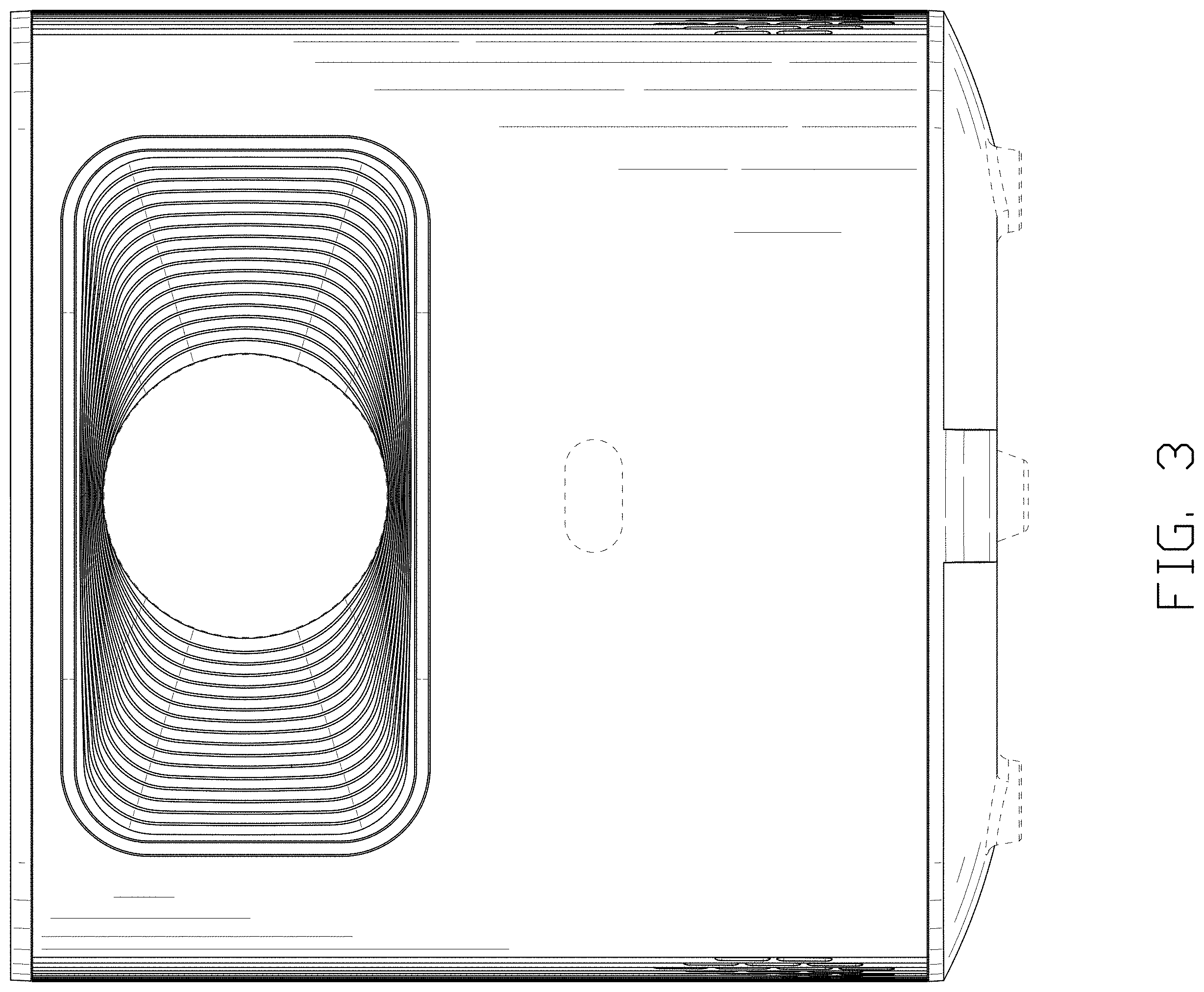 Patent USD1001871 Figure 3 – Projector